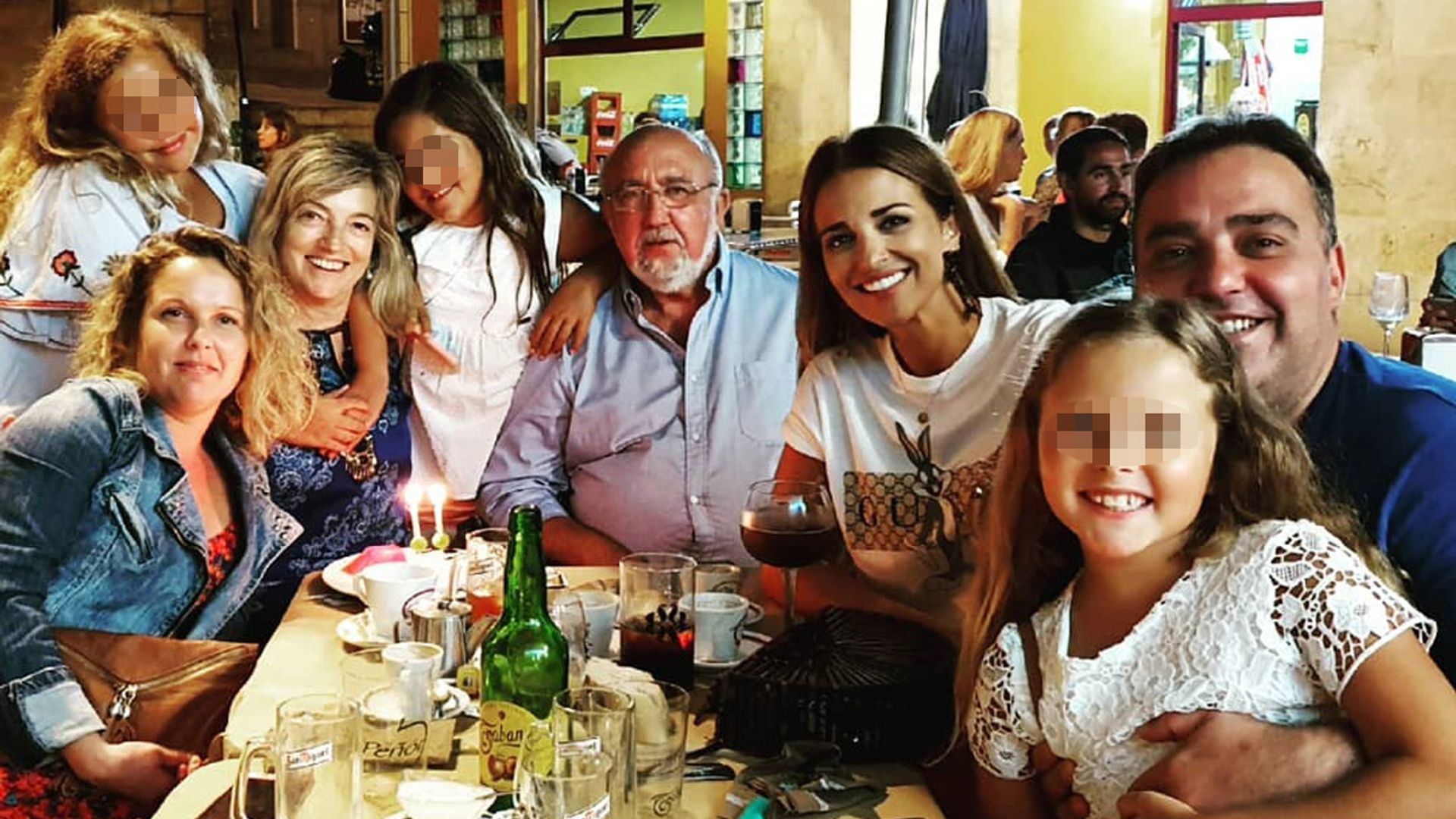 Paula Echevarría, celebración familiar en la distancia