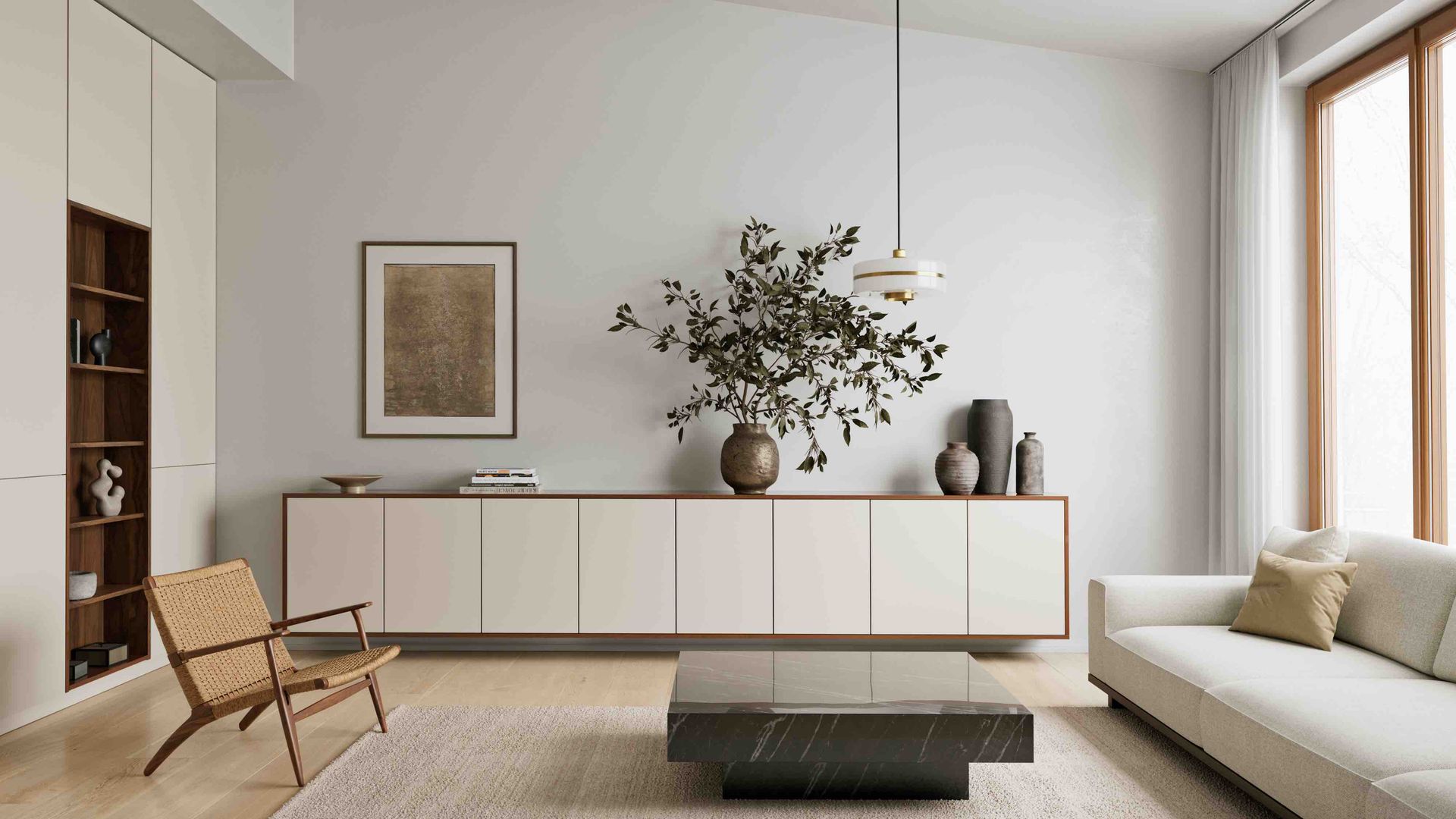 Propuesta de mobiliario de Rauvisio de Rehau.