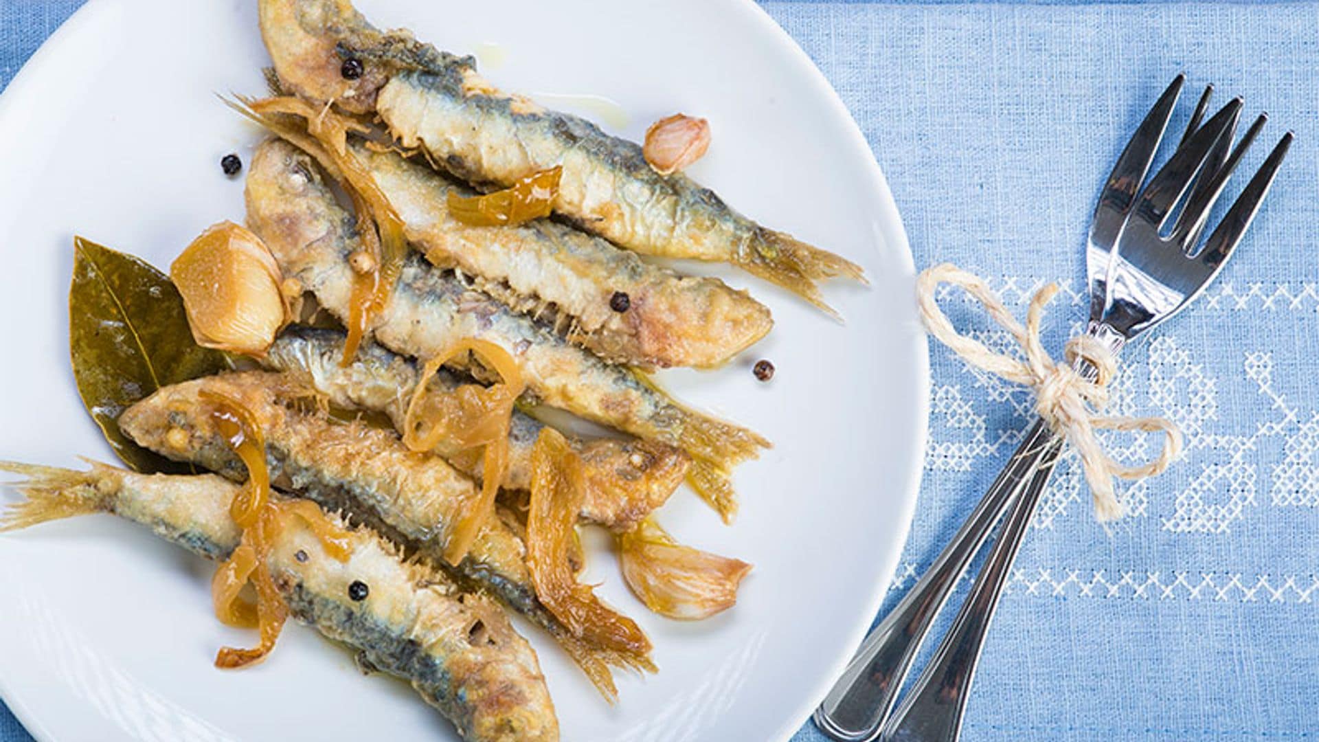 Sardinas en escabeche