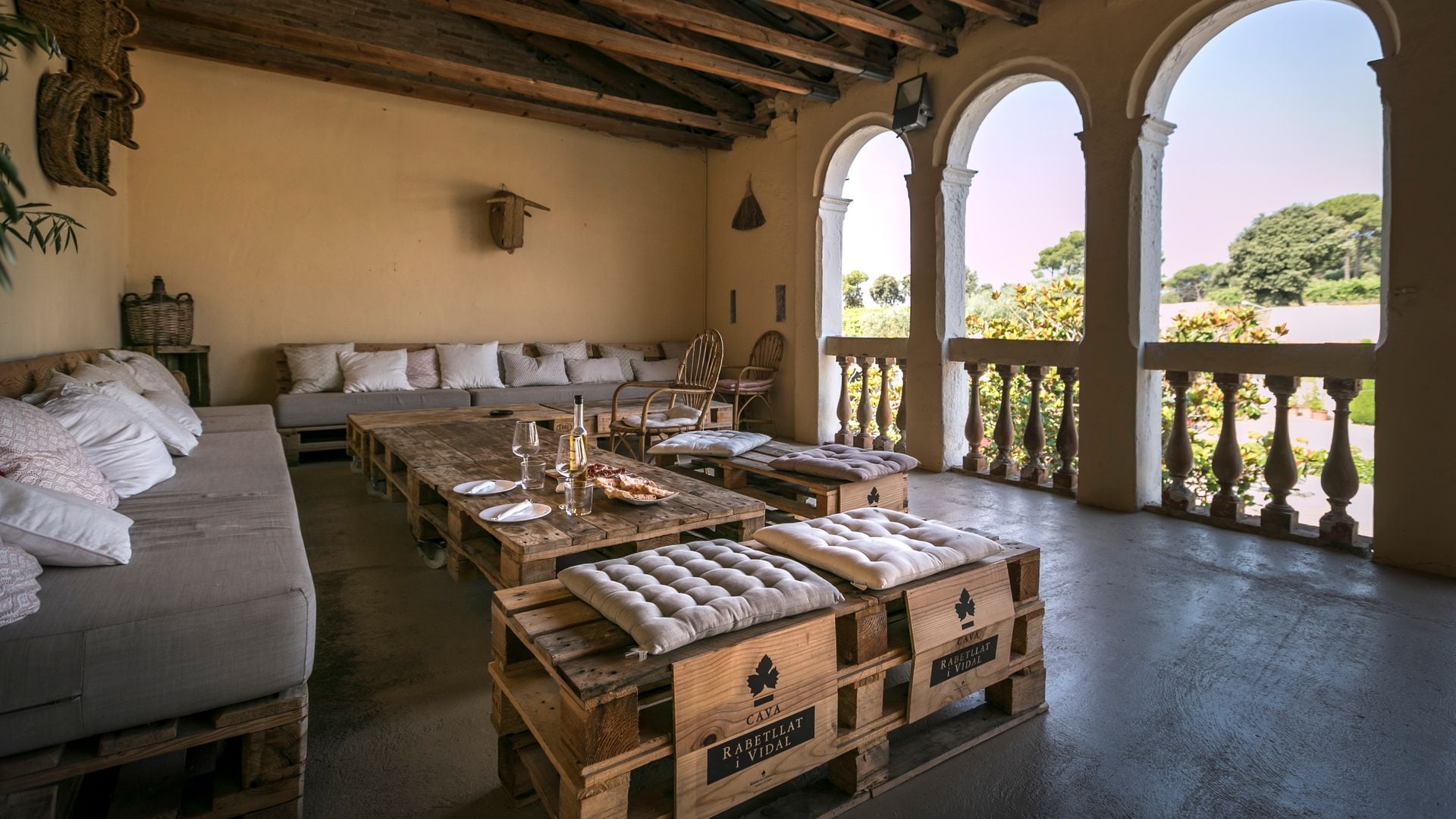 Finca Ca N'Estella, en la denominación de origen Cava, Cataluña