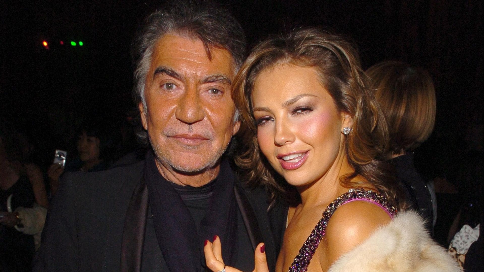 Thalía recciona al fallecimiento de Roberto Cavalli: ‘Siempre creyó en mí’