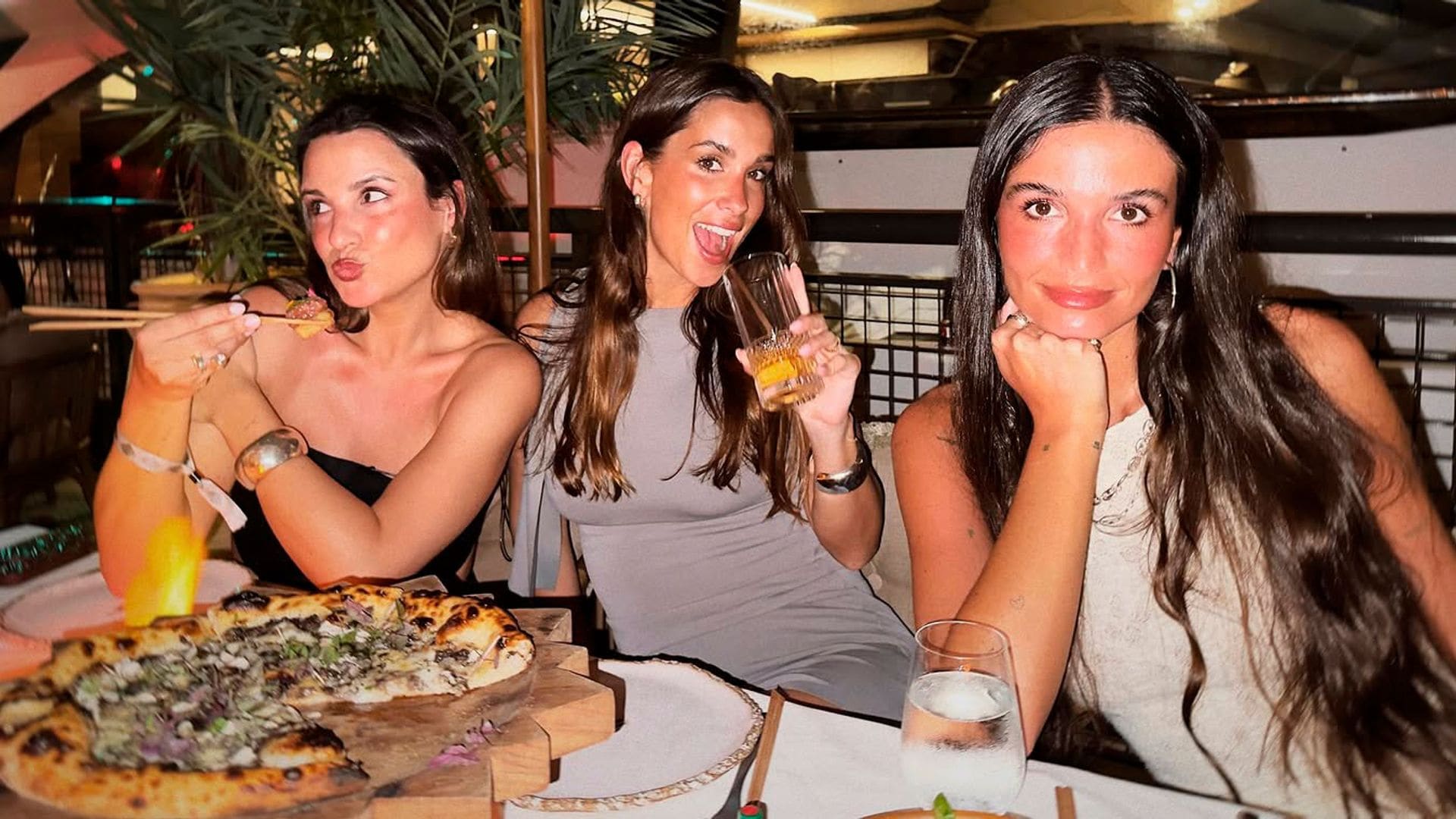 Las hermanas Pombo y sus amigas, de despedida de soltera en Miami: sus looks al detalle