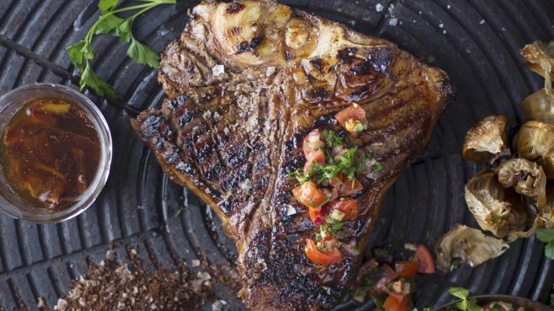 Chuletón T-bone a la parrilla