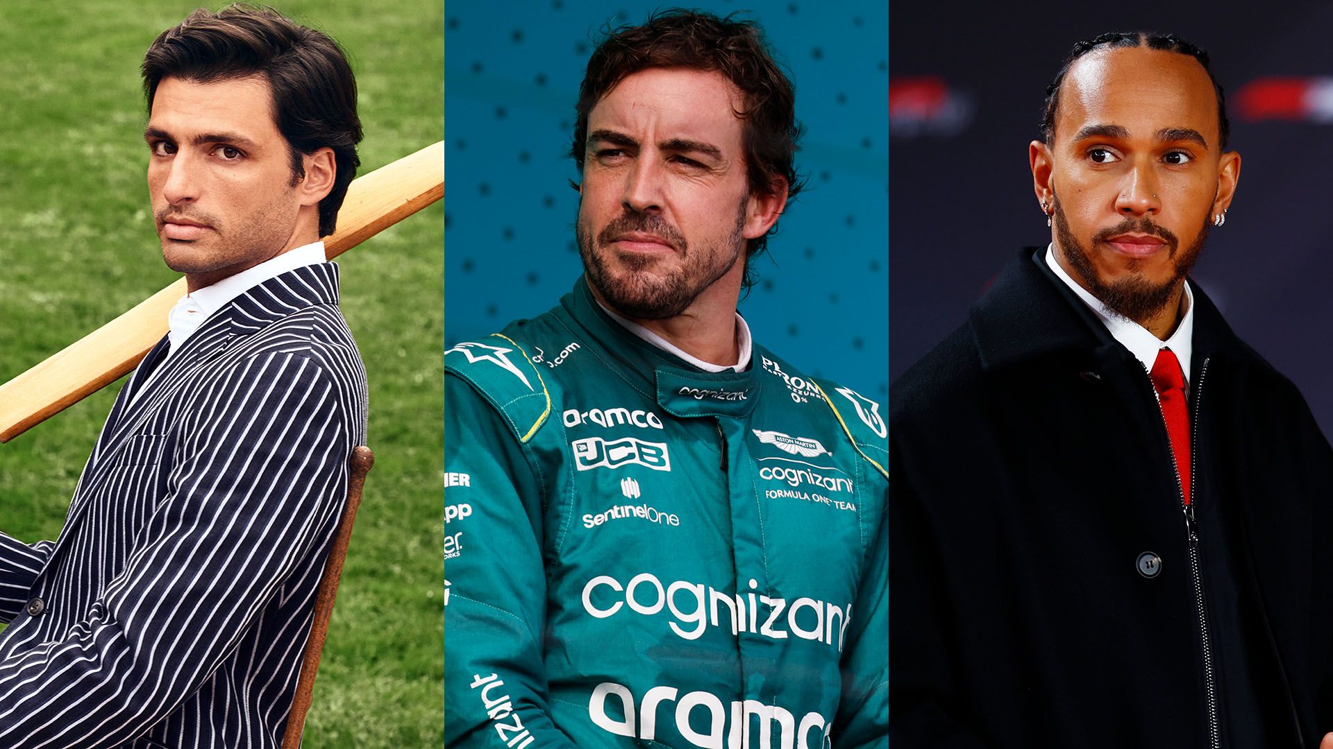 Carlos Sainz, Fernando Alonso, Lewis Hamilton… los 7 pilotos de Fórmula 1 que son los modelos más cotizados