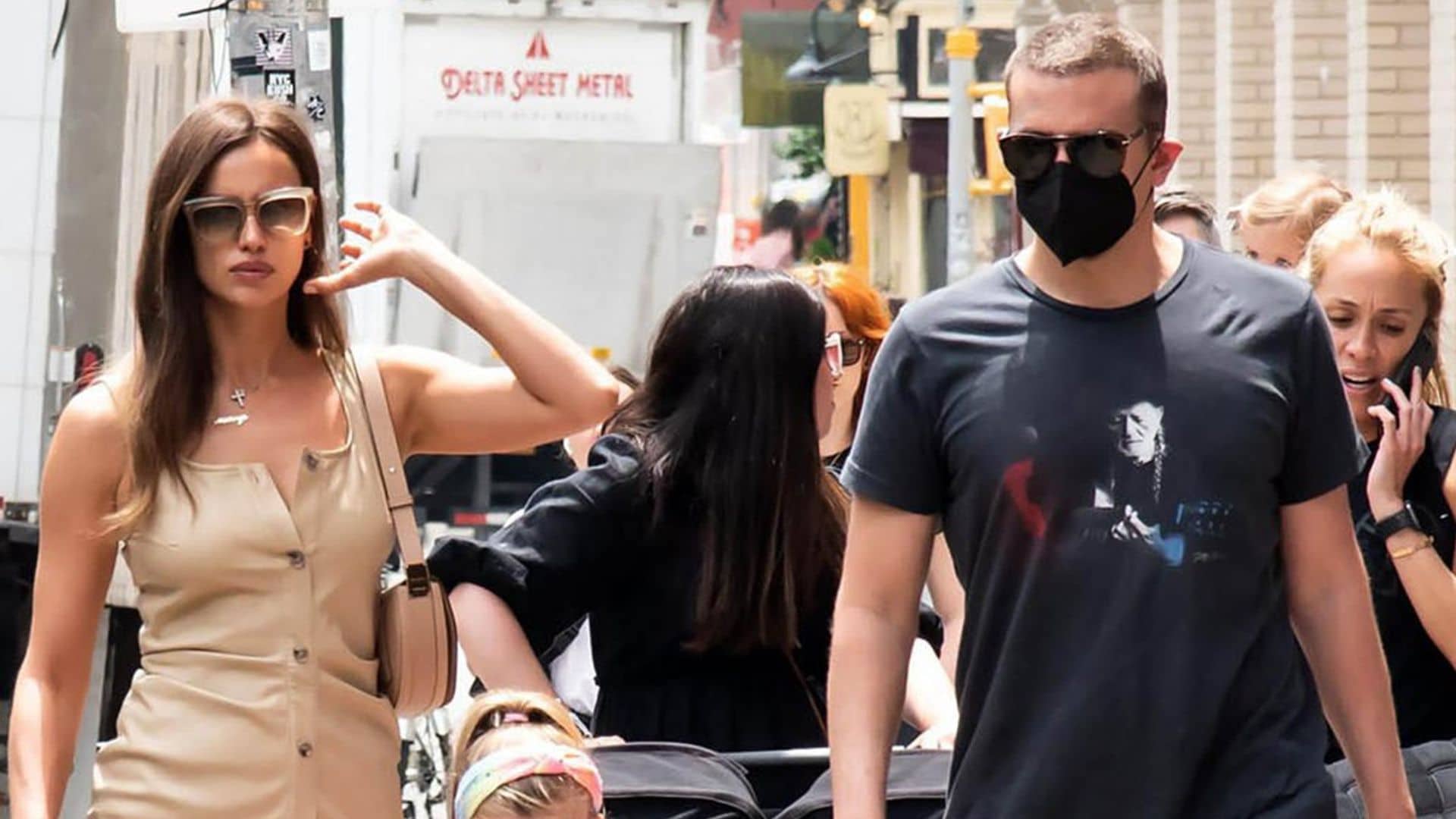 Irina Shayk y Bradley Cooper, nuevo encuentro en familia en Nueva York