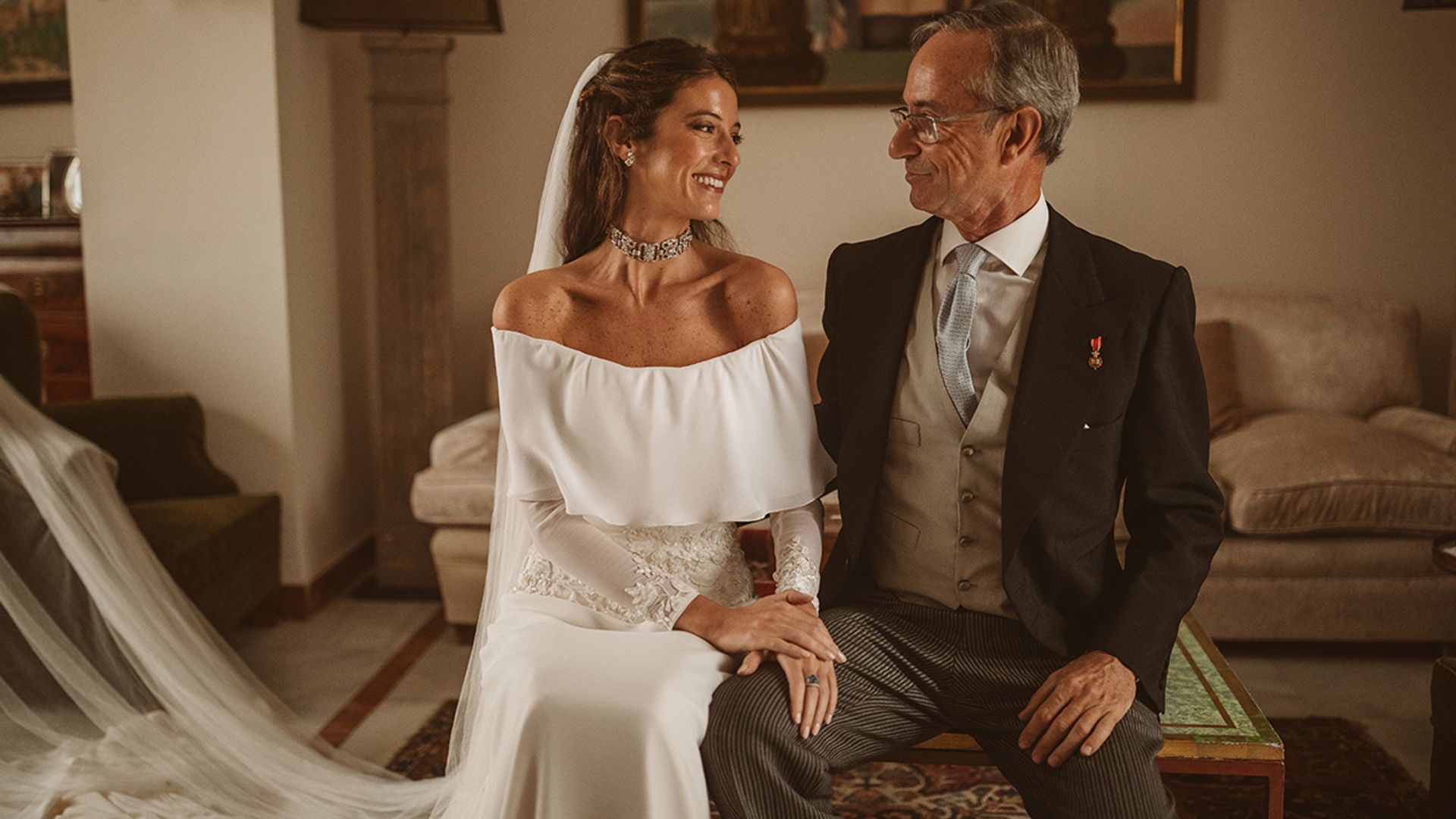 Un vestido de novia viral para la boda sevillana de Adela