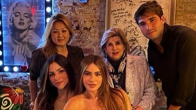 sof a vergara y su familia