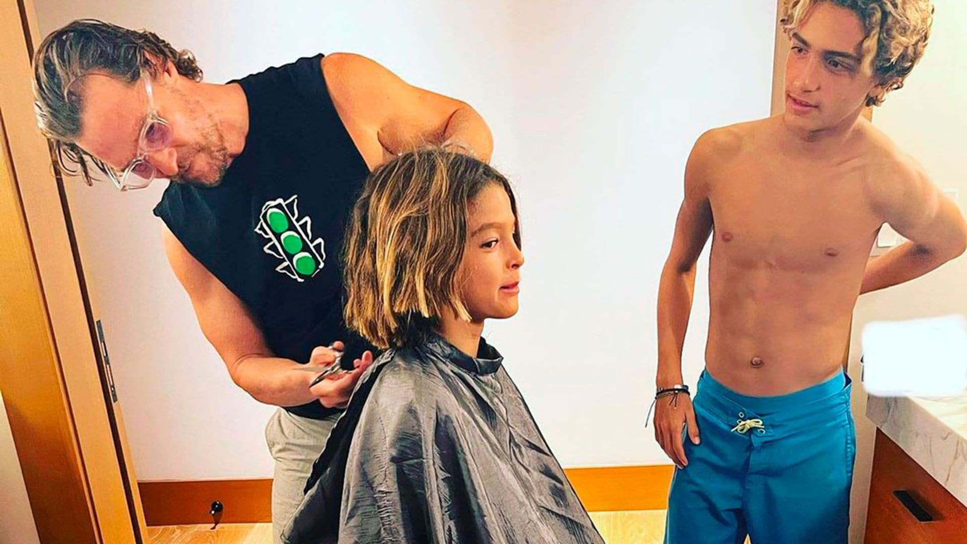¡Cómo han crecido! El espectacular cambio que han dado los hijos de Matthew McConaughey