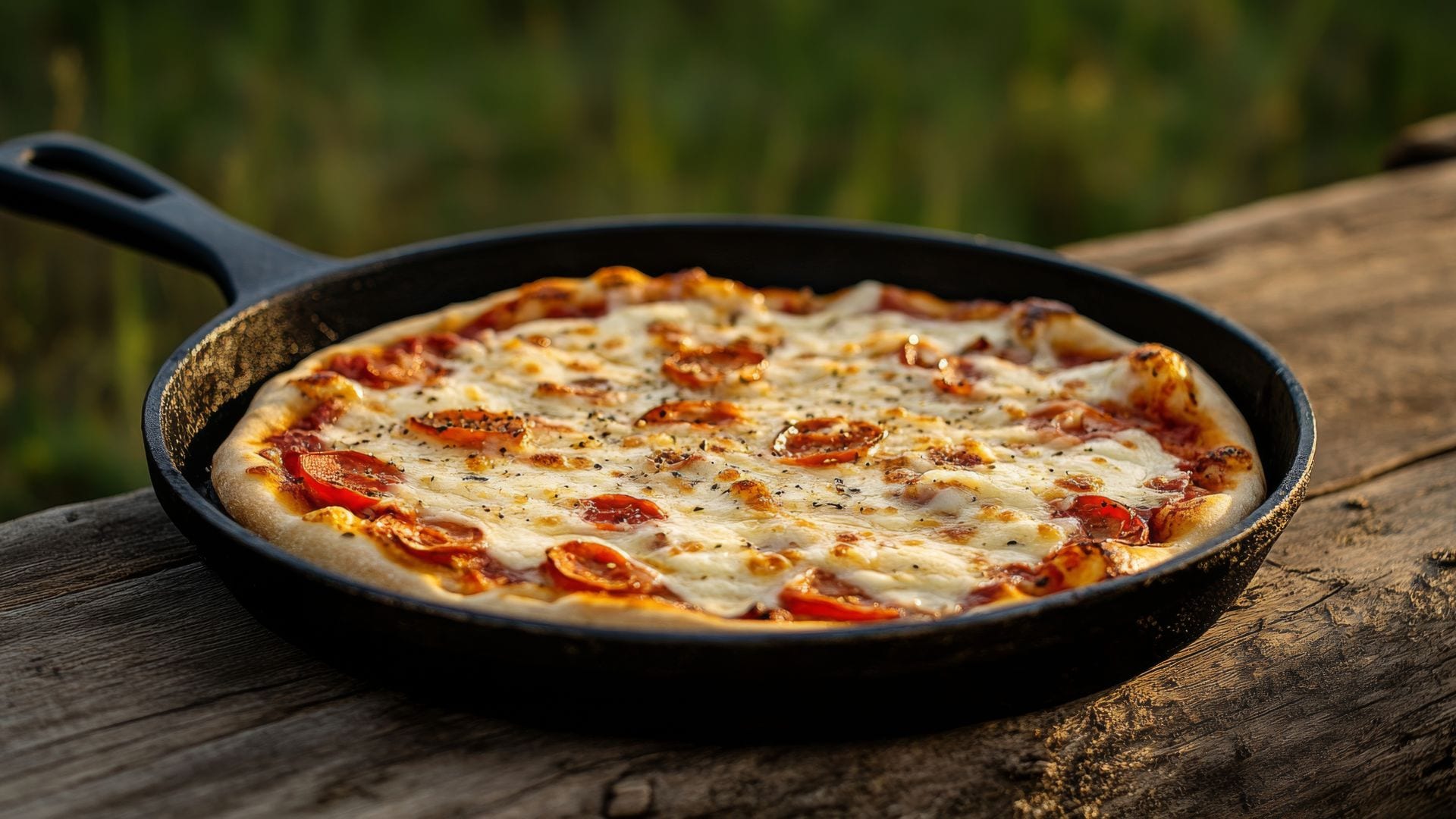 Cómo hacer pizza casera sin horno: rápida, crujiente y lista en 30 minutos