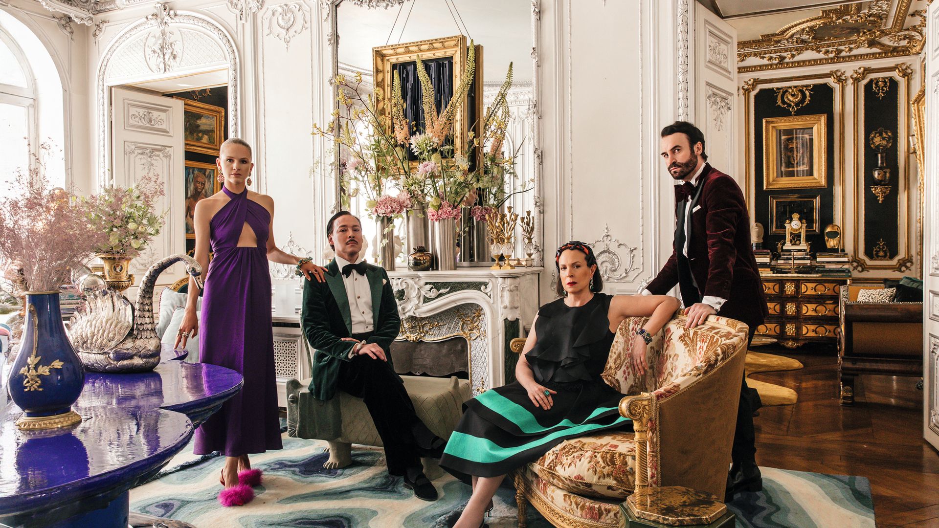 COORENGEL & CALVAGRAC  NOS INVITAN A SU CASA ESTILO IMPERIO EN PARÍS 