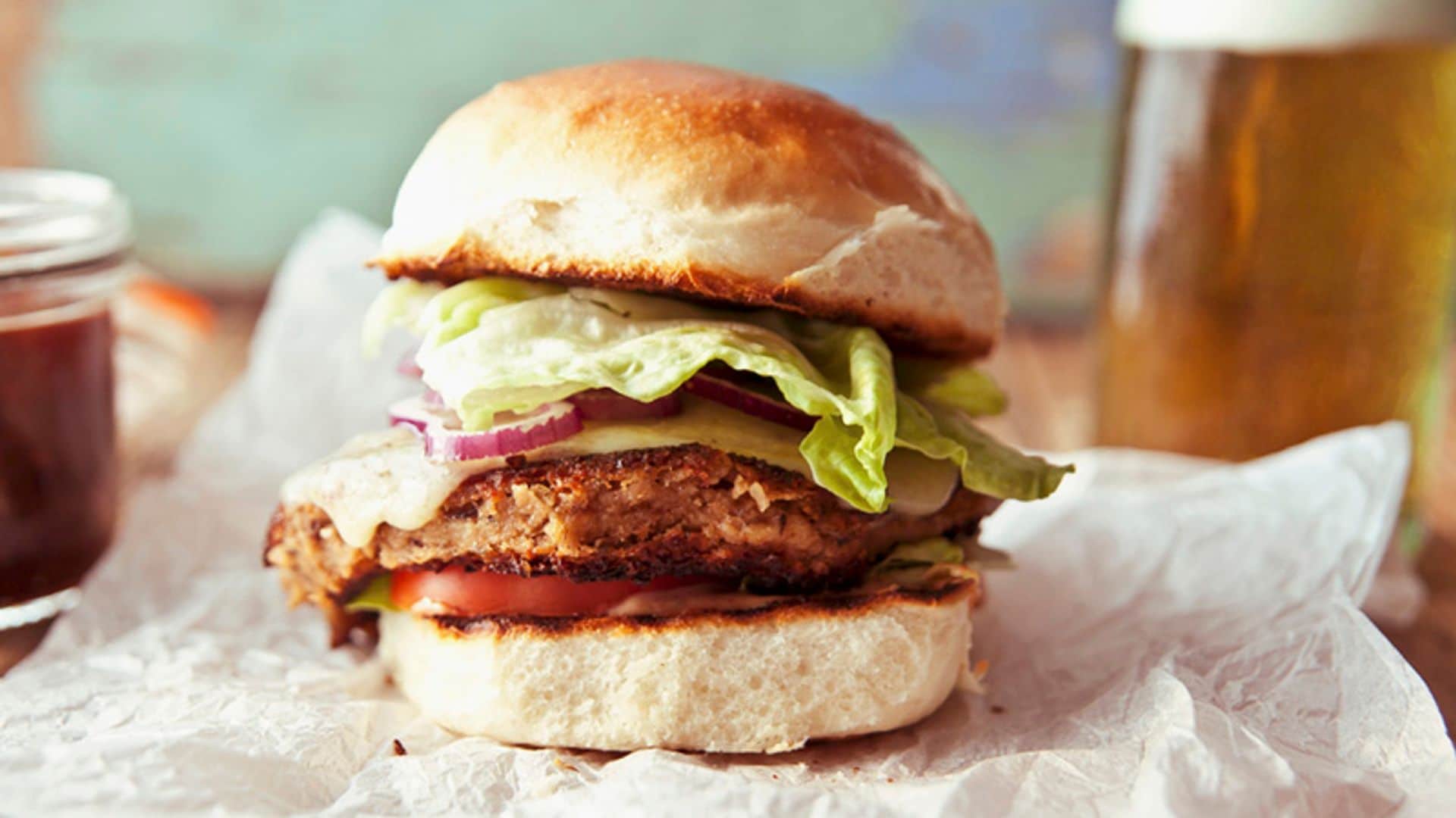Hamburguesa de legumbres