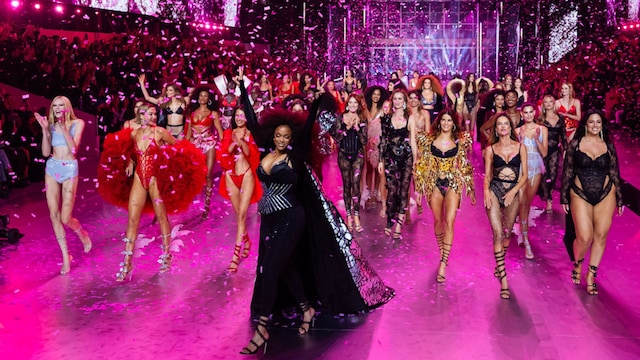 Tyra Banks y Los Angeles de Victorias Secret 