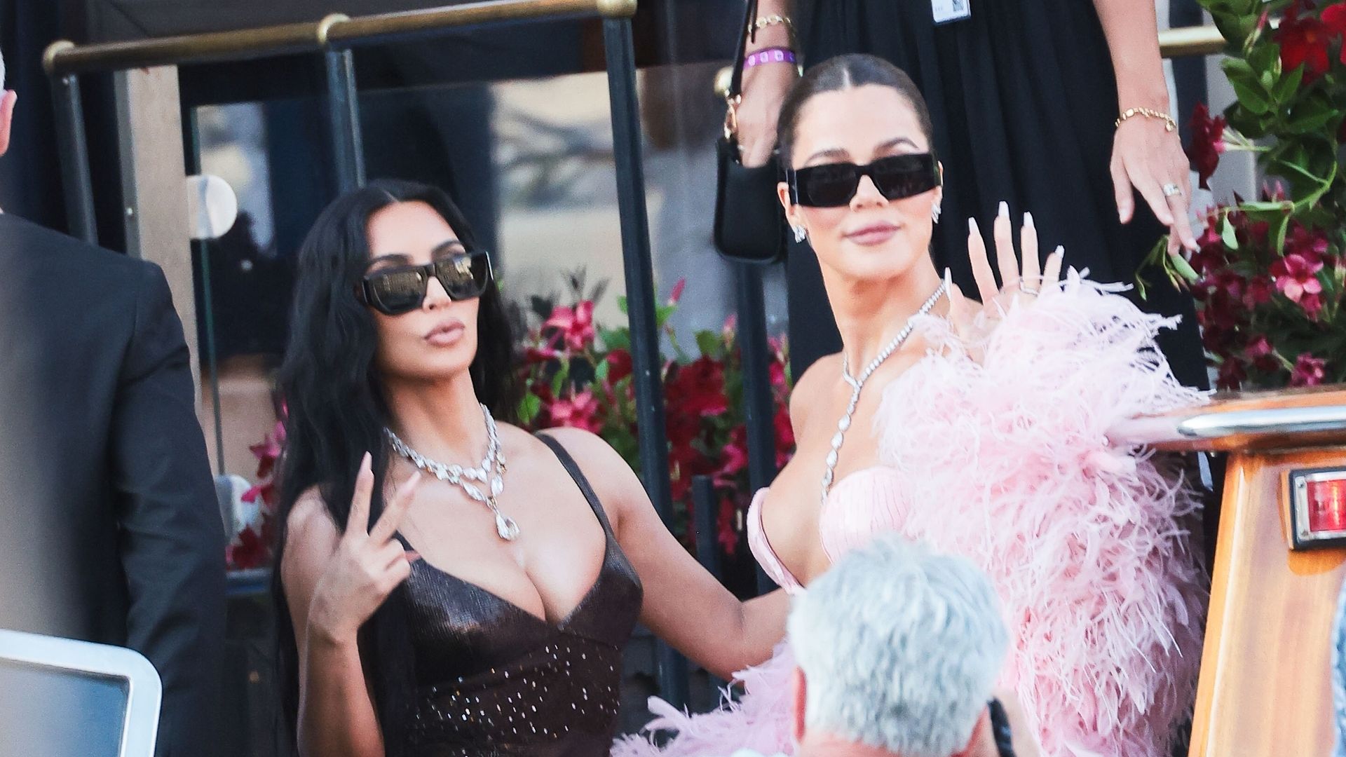 La boda del año: las Kardashian, Rania de Jordania... los invitados llegan a la glamurosa fiesta veneciana