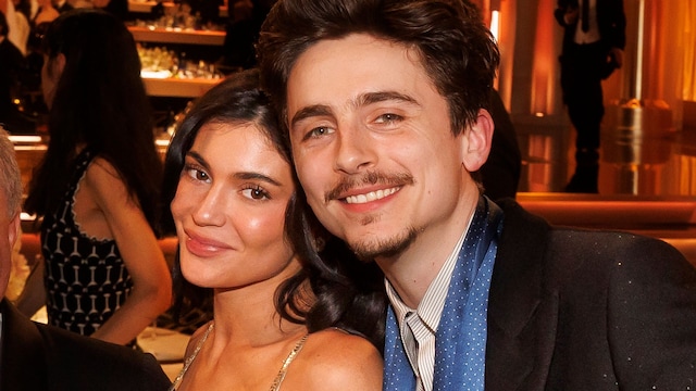 Kylie Jenner y Timothée Chalamet en los Oscar