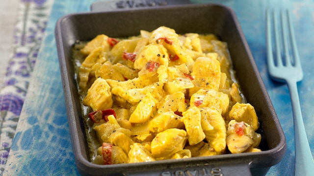 curry de pollo