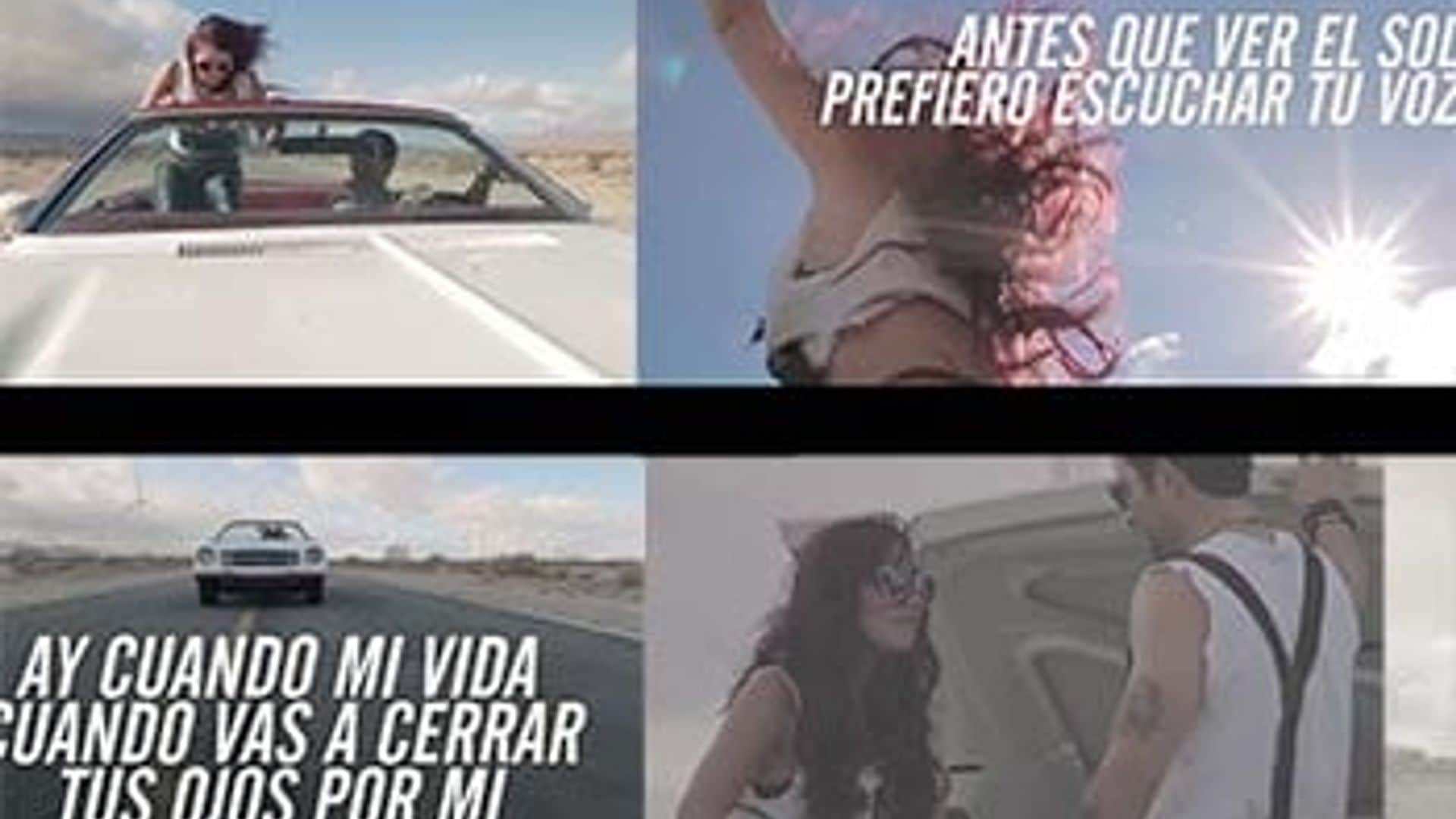 Dulce María promueve su nuevo sencillo, ‘Antes que ver el sol’