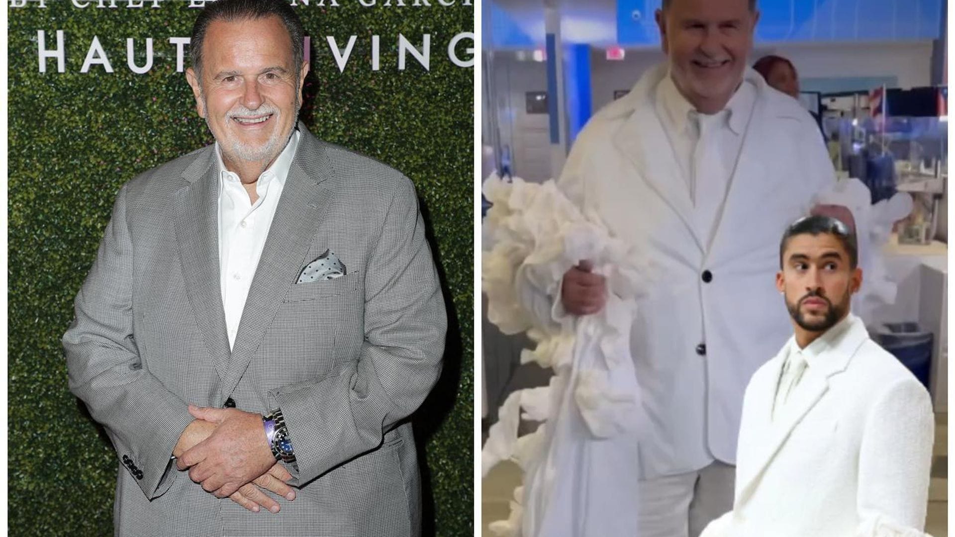 Raúl de Molina hace su versión del look de Bad Bunny en la Met Gala