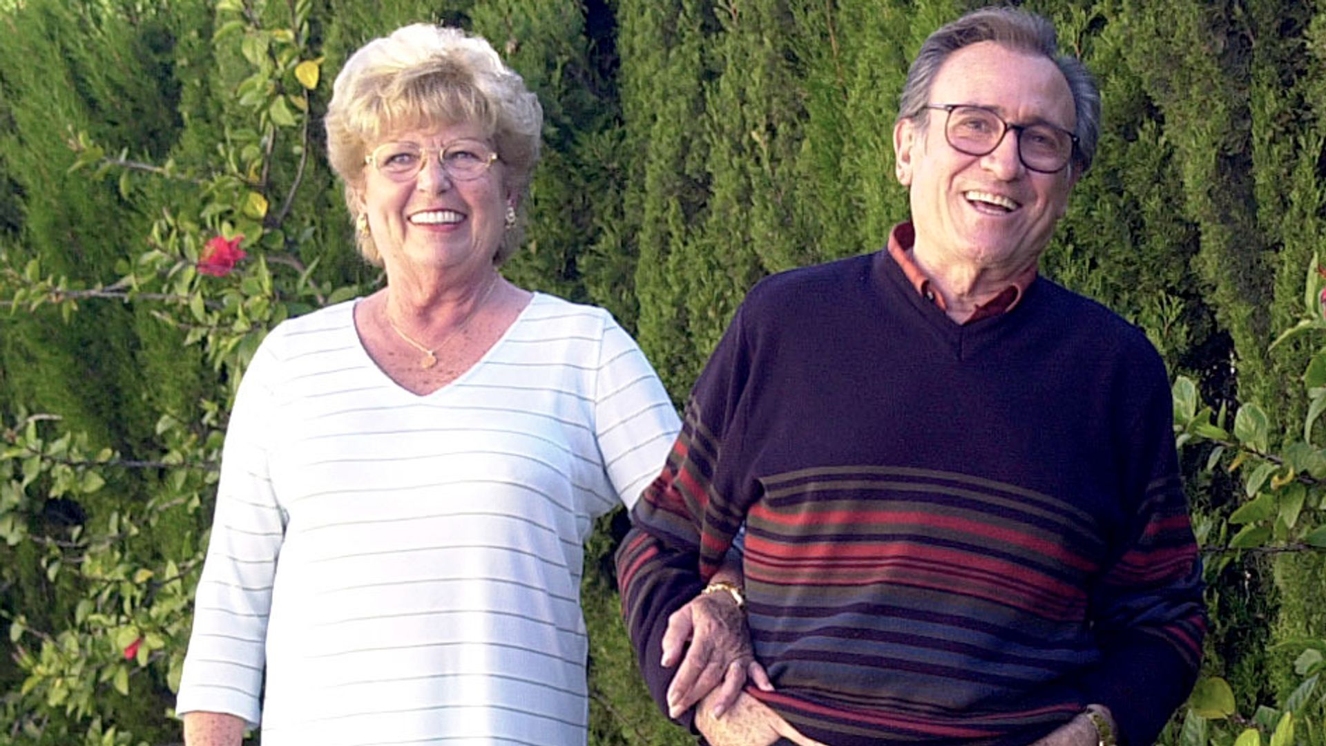 Manolo Escobar y su mujer, Anita Marx, en su casa de Benidorm