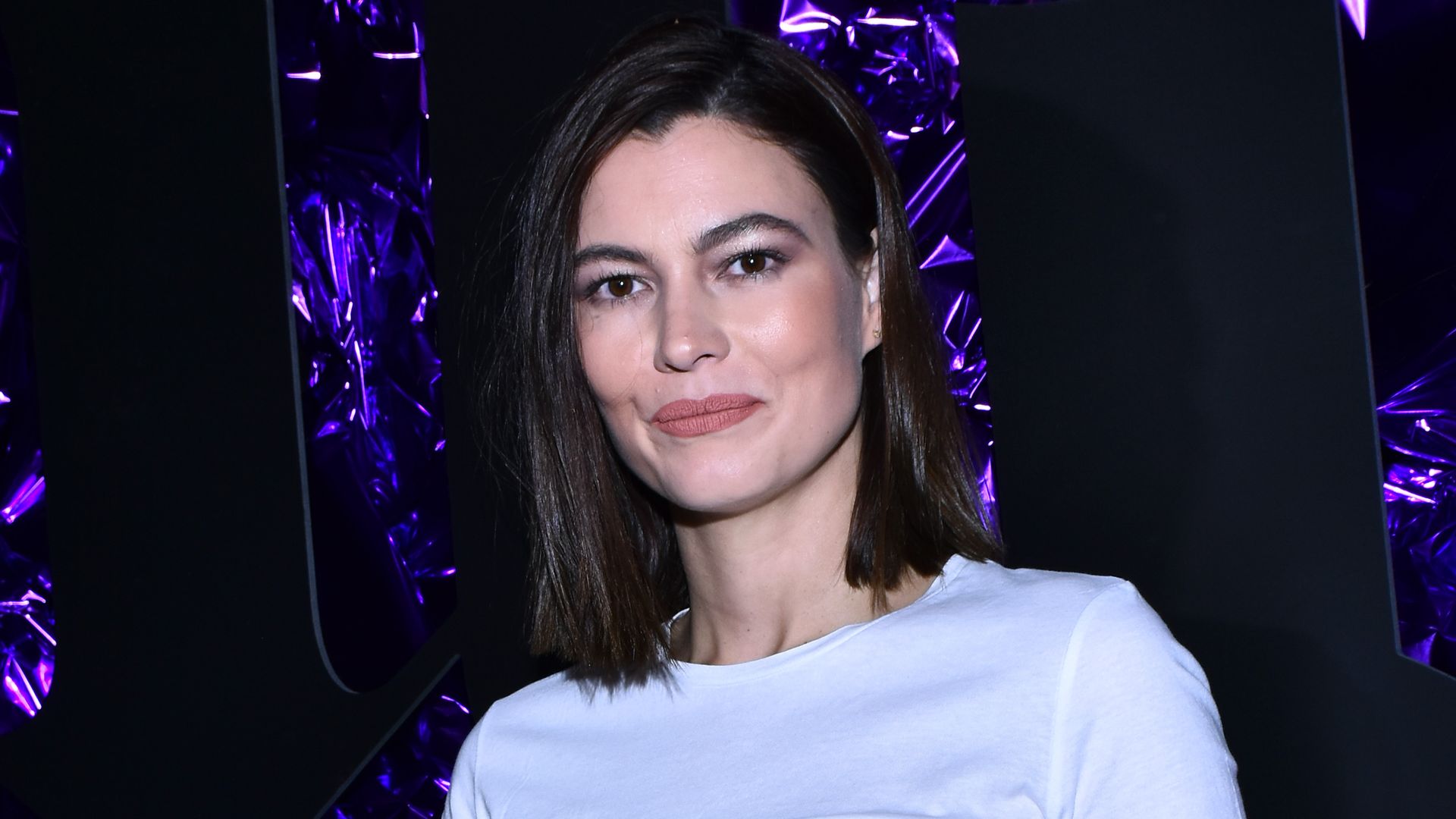 Natália Subtil en un evento en la Ciudad de México en 2019.