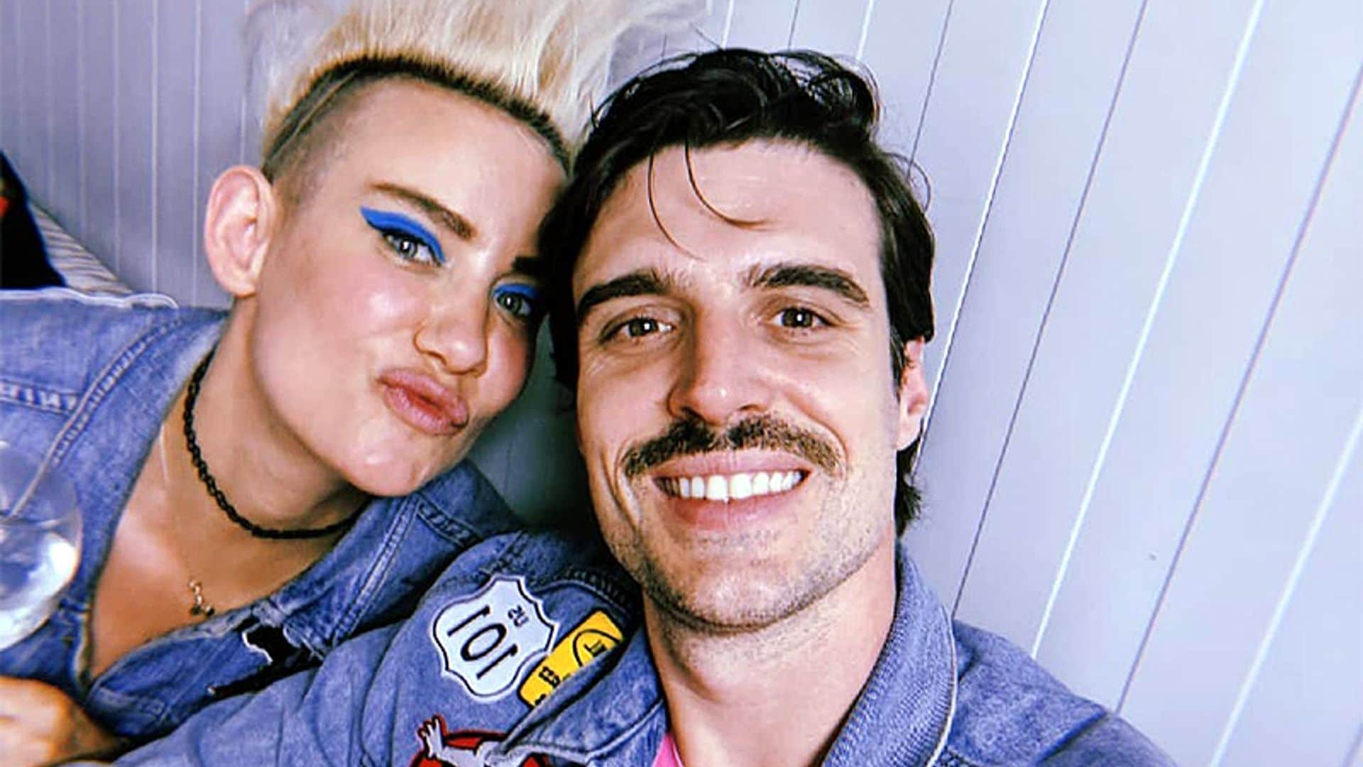Uri Sabat y su pareja, la DJ Miriam Nervo, esperan su primer hijo