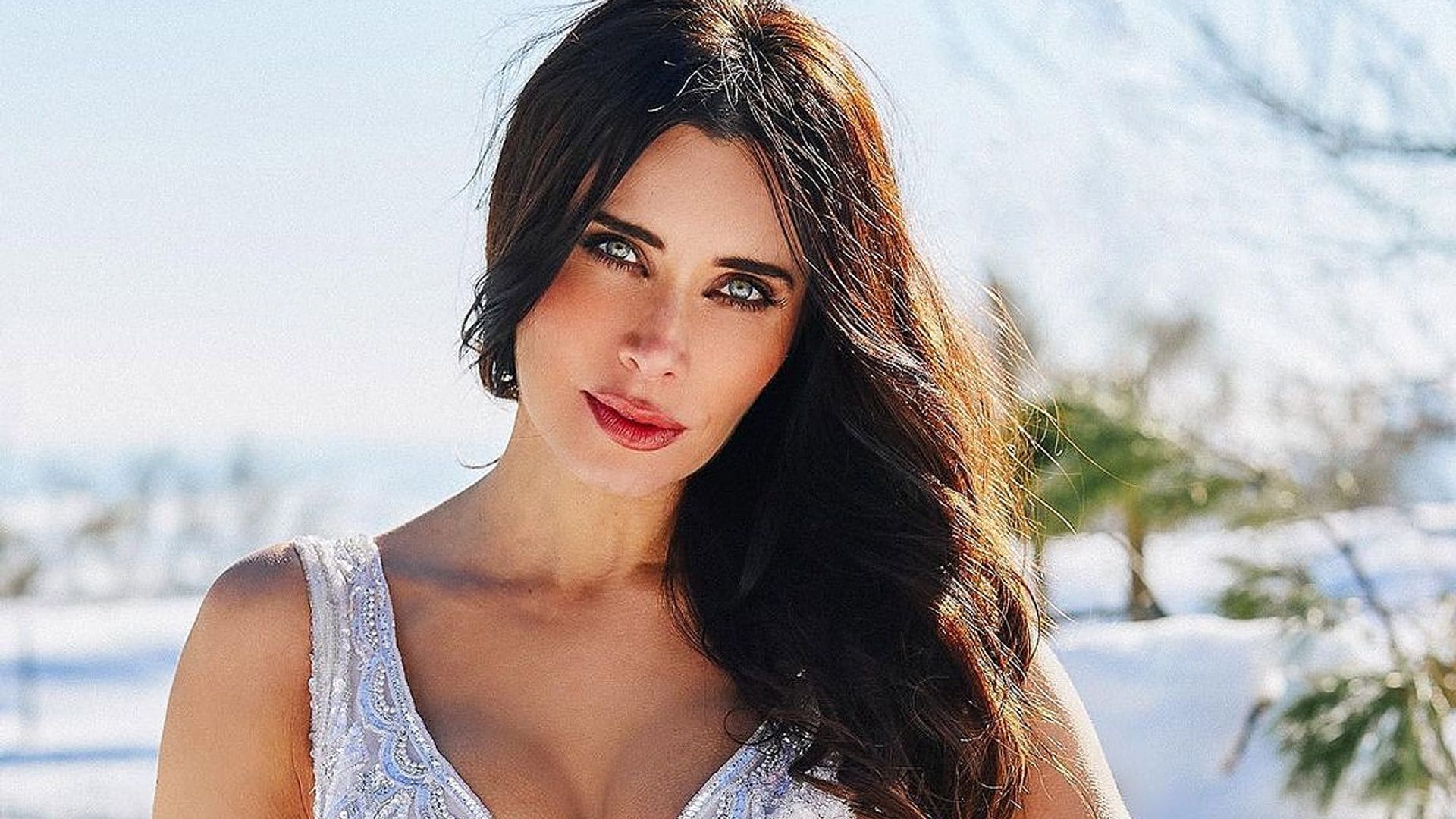 El motivo por el que Pilar Rubio ha vuelto a ponerse el vestido de su boda durante la gran nevada