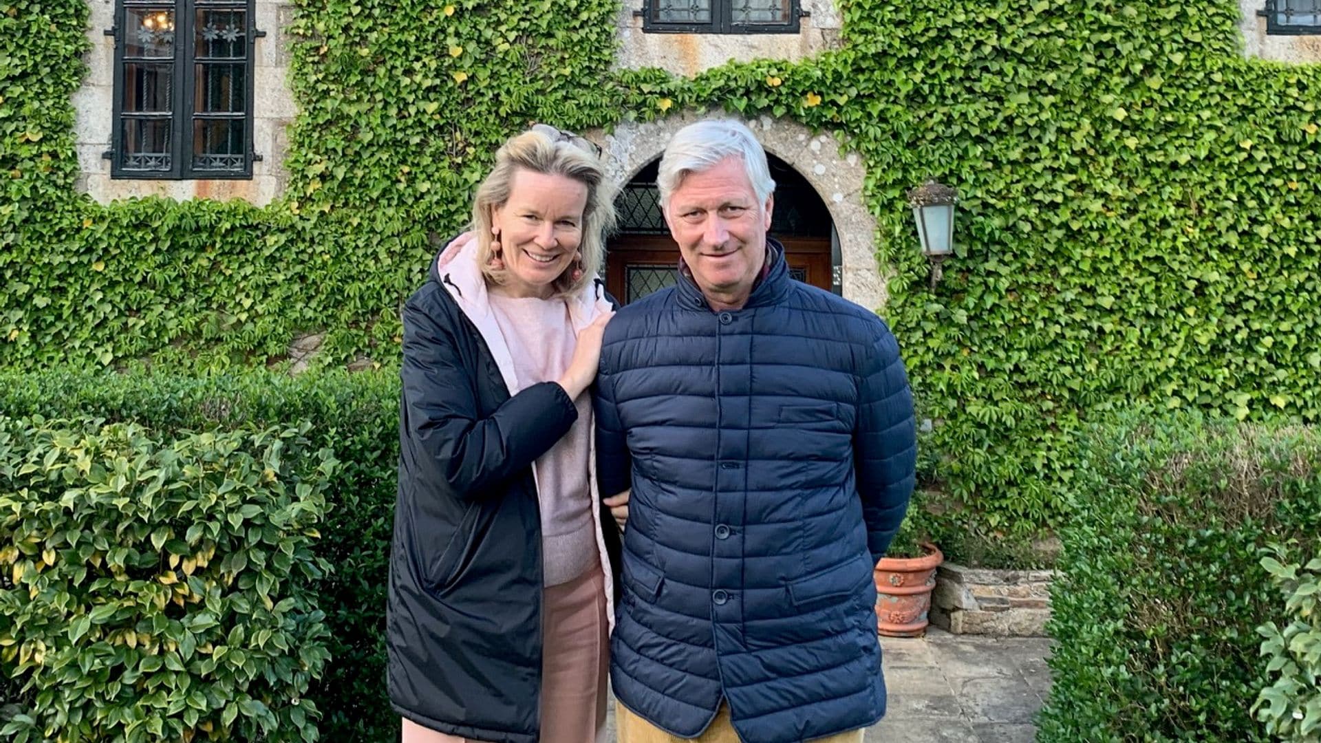 El refugio secreto de los reyes Felipe y Matilde de Bélgica en el camino de Santiago y la foto que lo demuestra