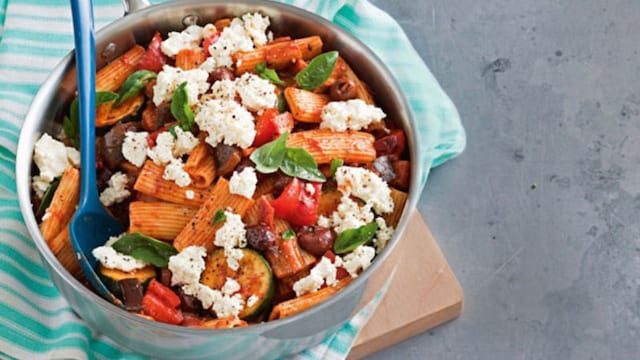 pasta ratatouille ricotta