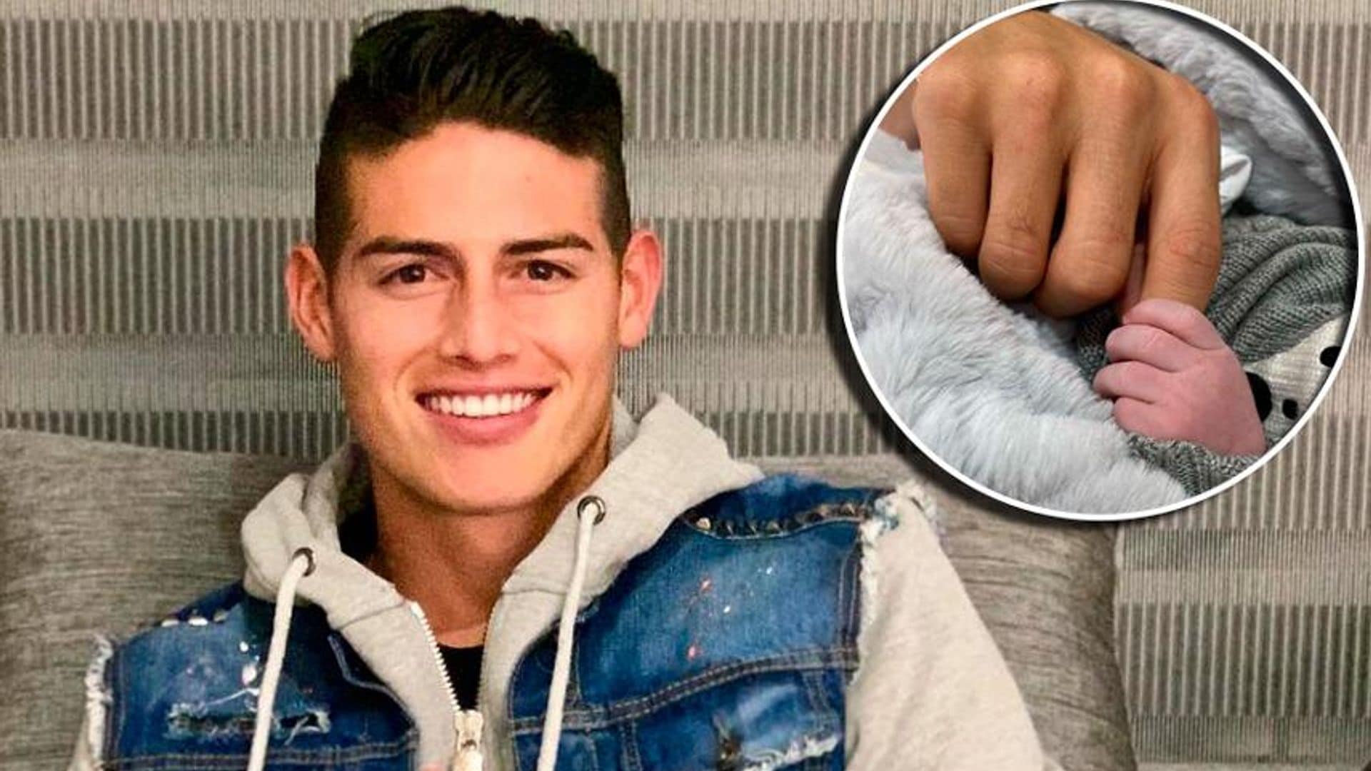 ¡Sorpresa! James Rodríguez anuncia que se convirtió en padre por segunda ocasión