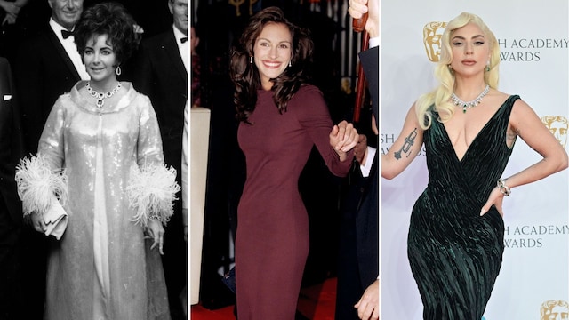 Elizabeth Taylor, Julia Roberts y Lady Gaga