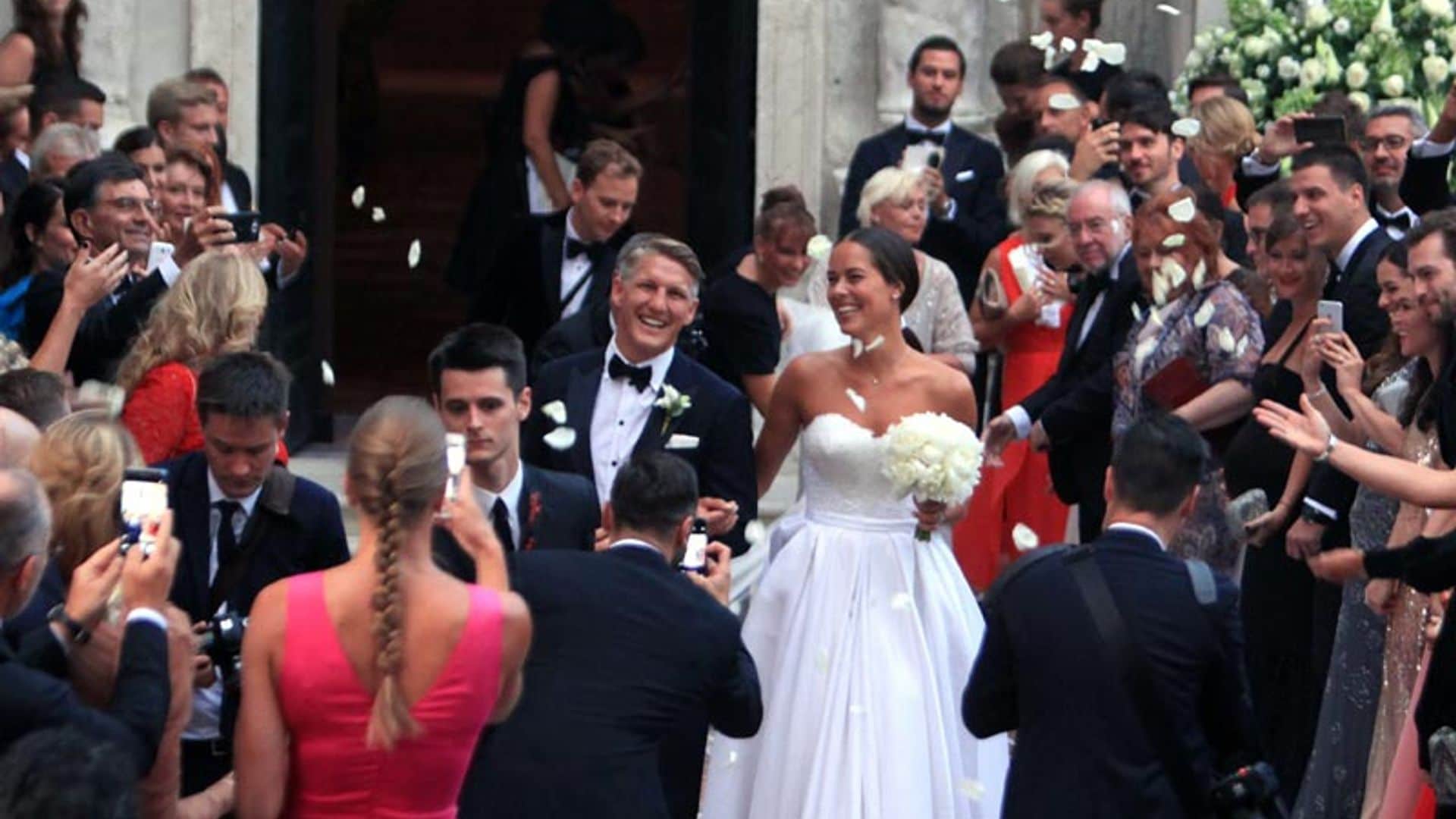 Dos días, dos bodas: el romántico enlace religioso de Ana Ivanovic y Bastian Schweinsteiger en Venecia