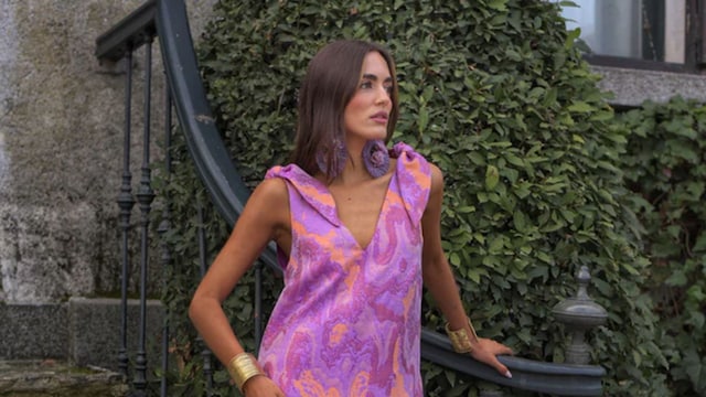 Vestido Lady Hipopótamo estampado de Mannit