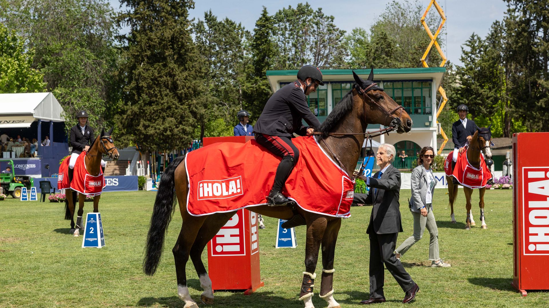 Emanuele Gadiano se alza con la victoria en el Trofeo ¡HOLA! del Longines Global Champions Tour 2025