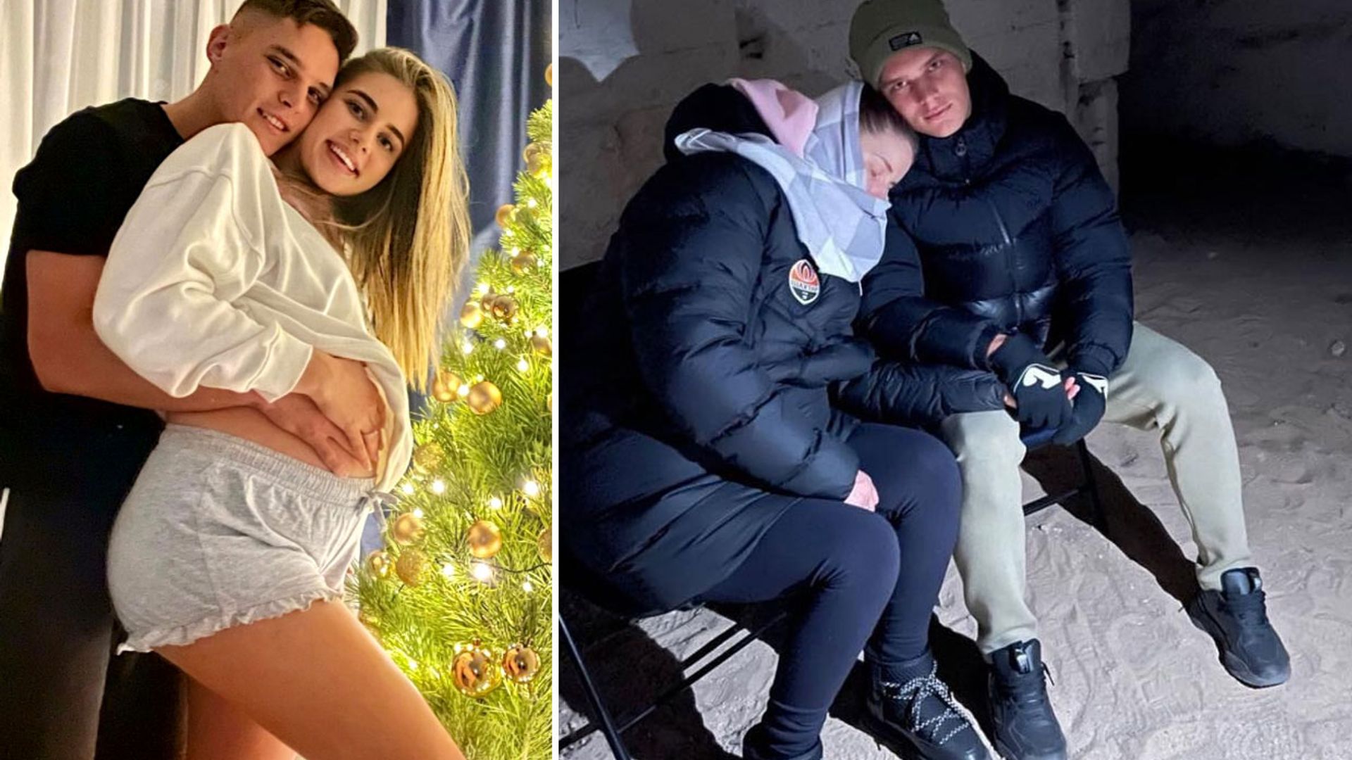 Los sueños truncados del futbolista ucraniano Giorgi Sudakov y su mujer embarazada a causa de la guerra