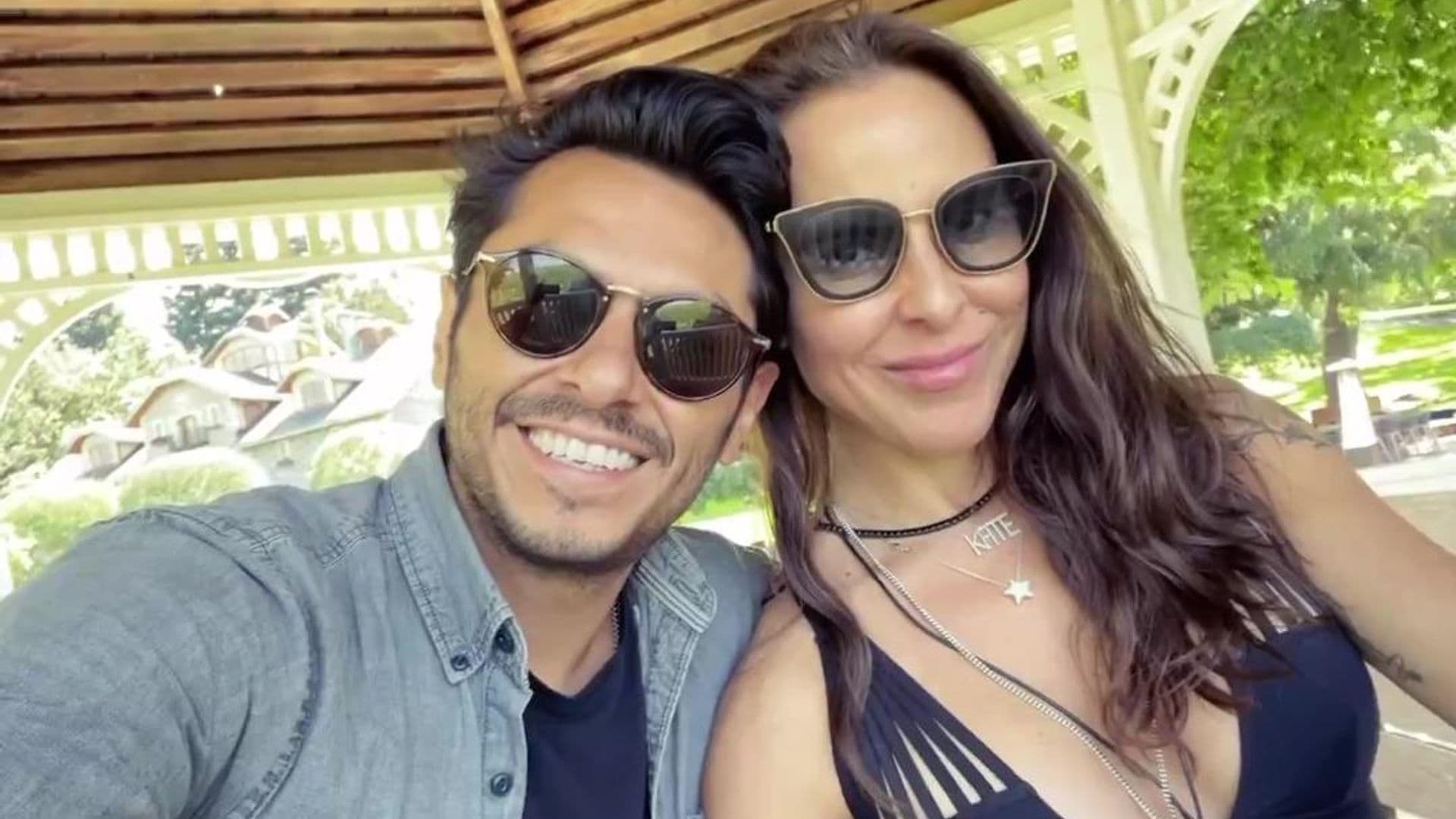 Kate del Castillo y su novio Edgar Bahena celebran tres años de amor