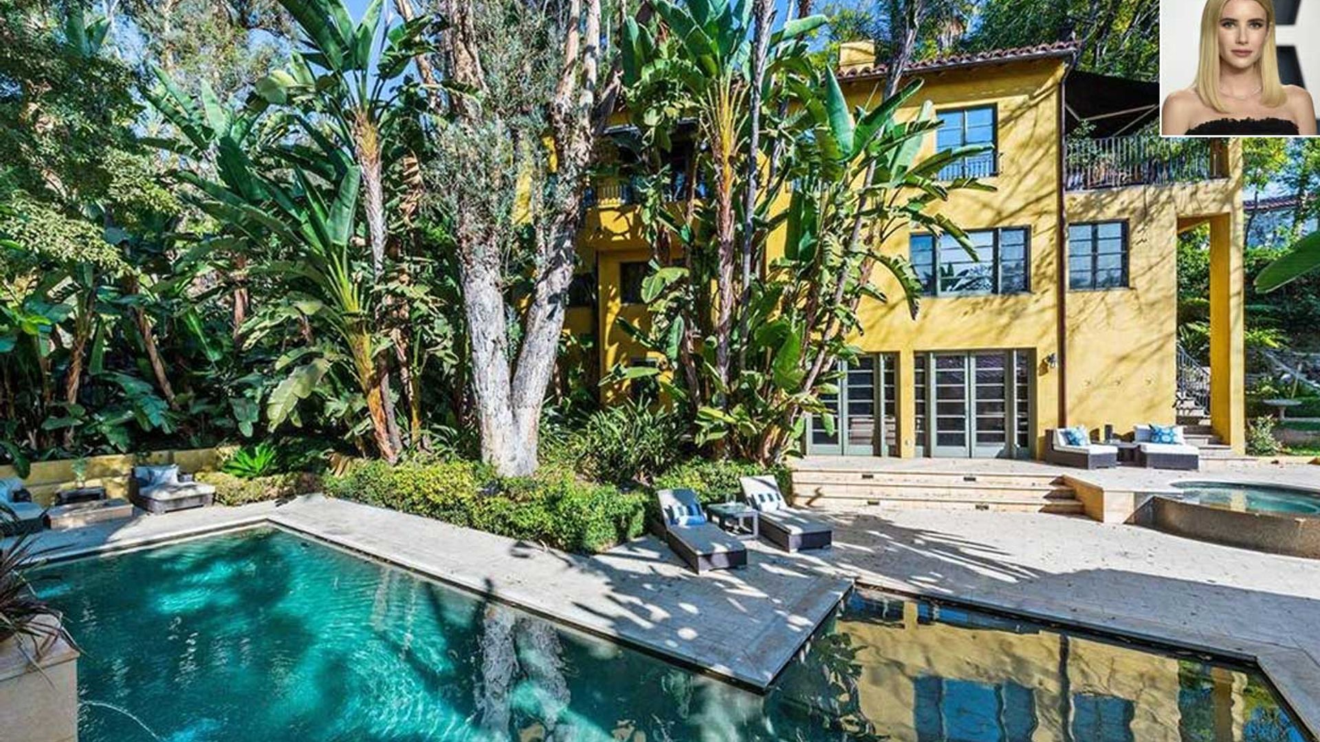 Emma Roberts se despide de su colorida villa mediterránea en Los Ángeles