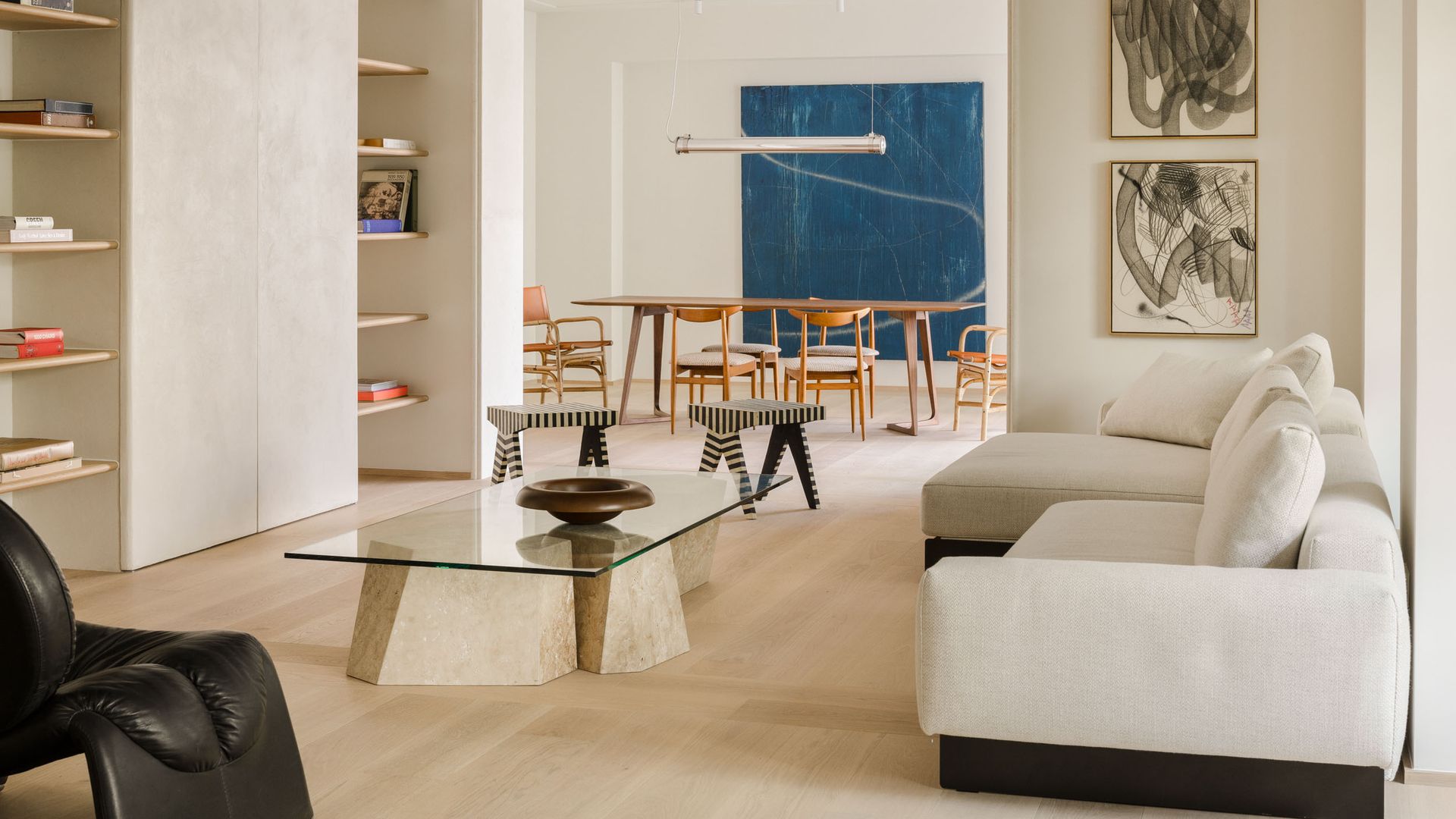 Un refugio de calma y estilo en pleno barrio de Salamanca: 298 m² de elegancia sobria en el centro de Madrid