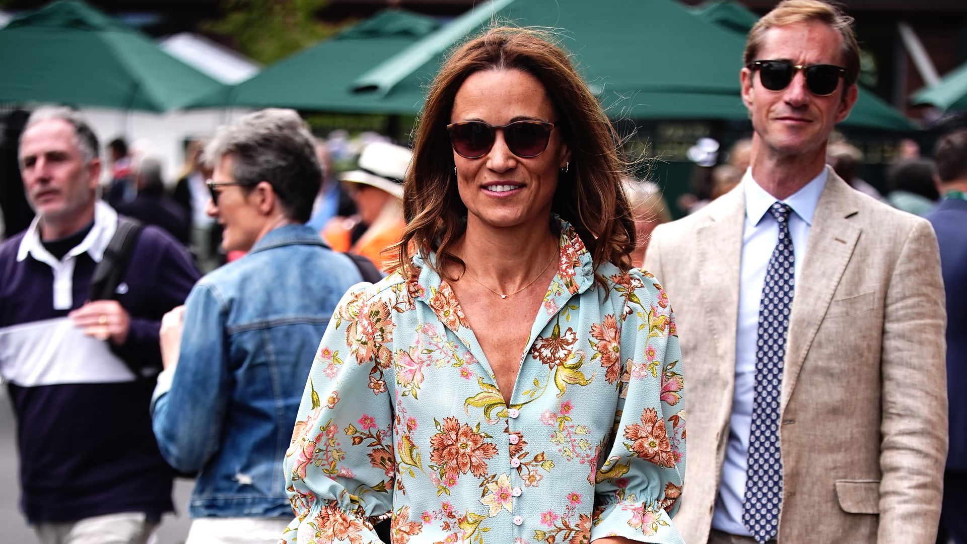 Pippa Middleton, fan de la Fórmula 1 junto a su marido tras pasar más de medio año alejada del foco
