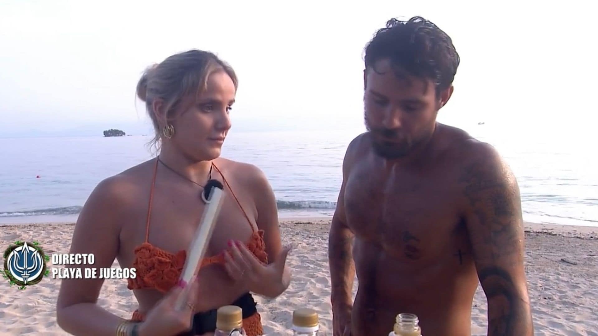 Manuel reacciona en directo en 'Supervivientes' a los rumores de infidelidad de Gabriela