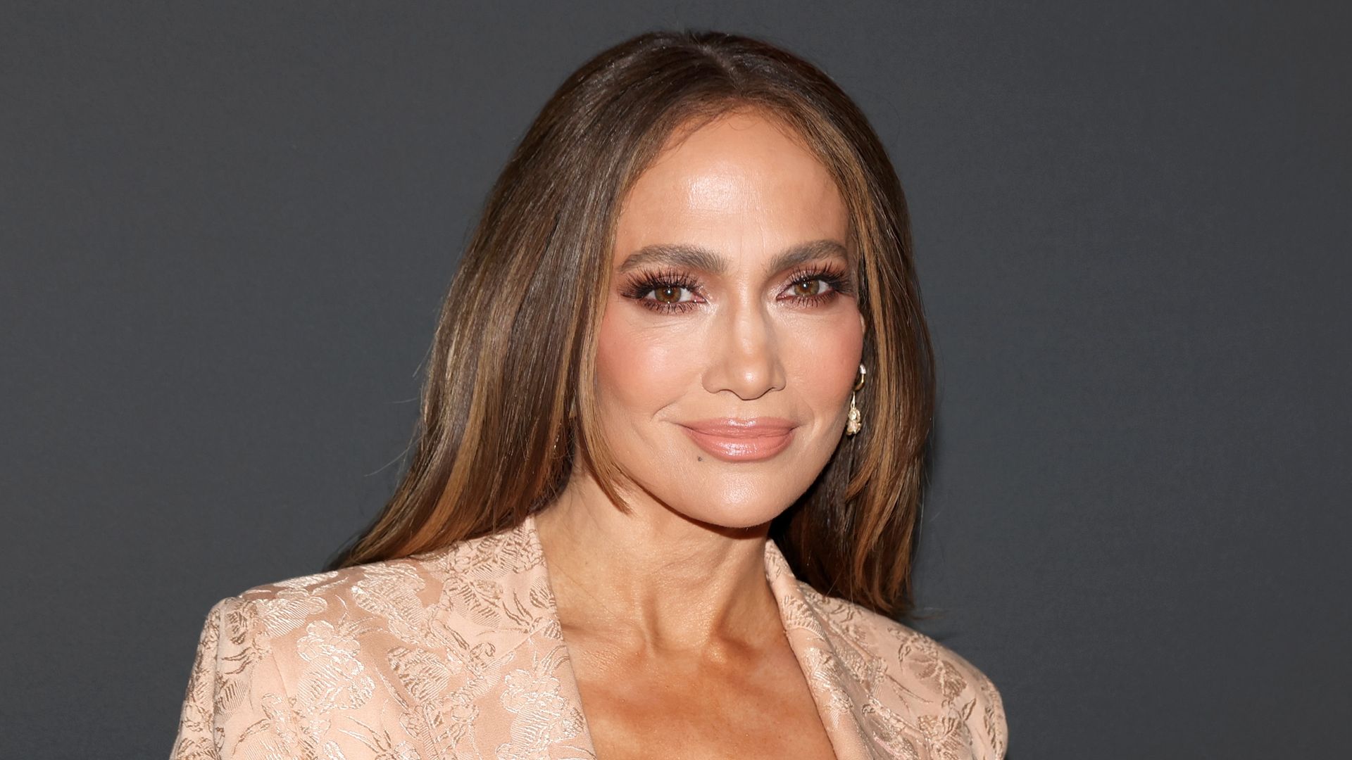 Jennifer Lopez en un acto en Nueva York.