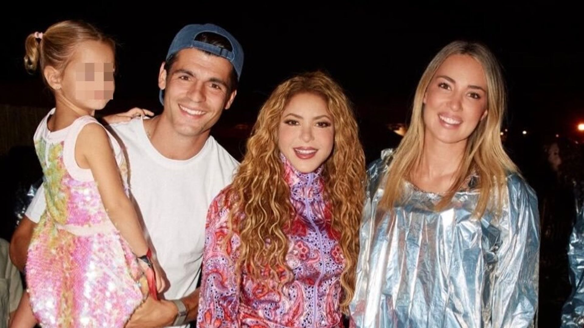 Alice Campello y Álvaro Morata no se pierden el concierto de Shakira en Madrid
