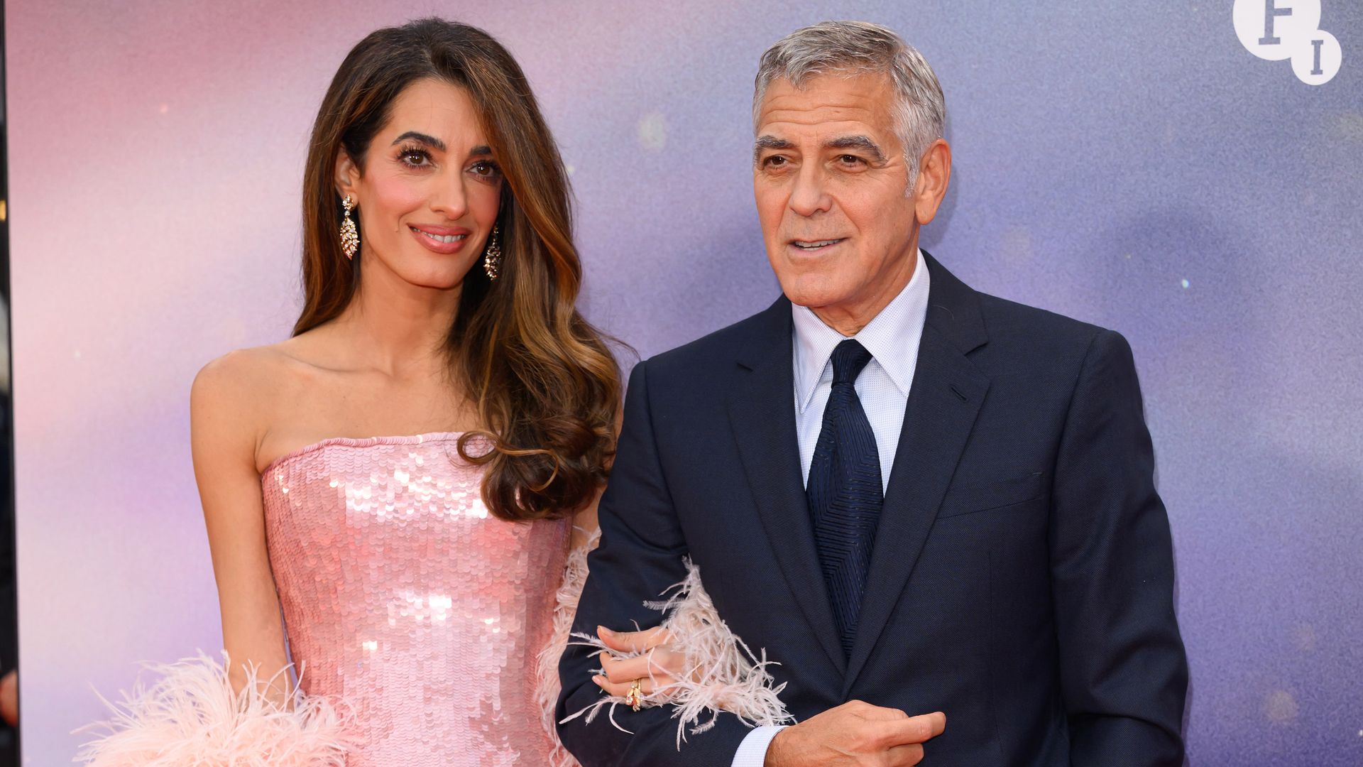 Amal Clooney y George Clooney 