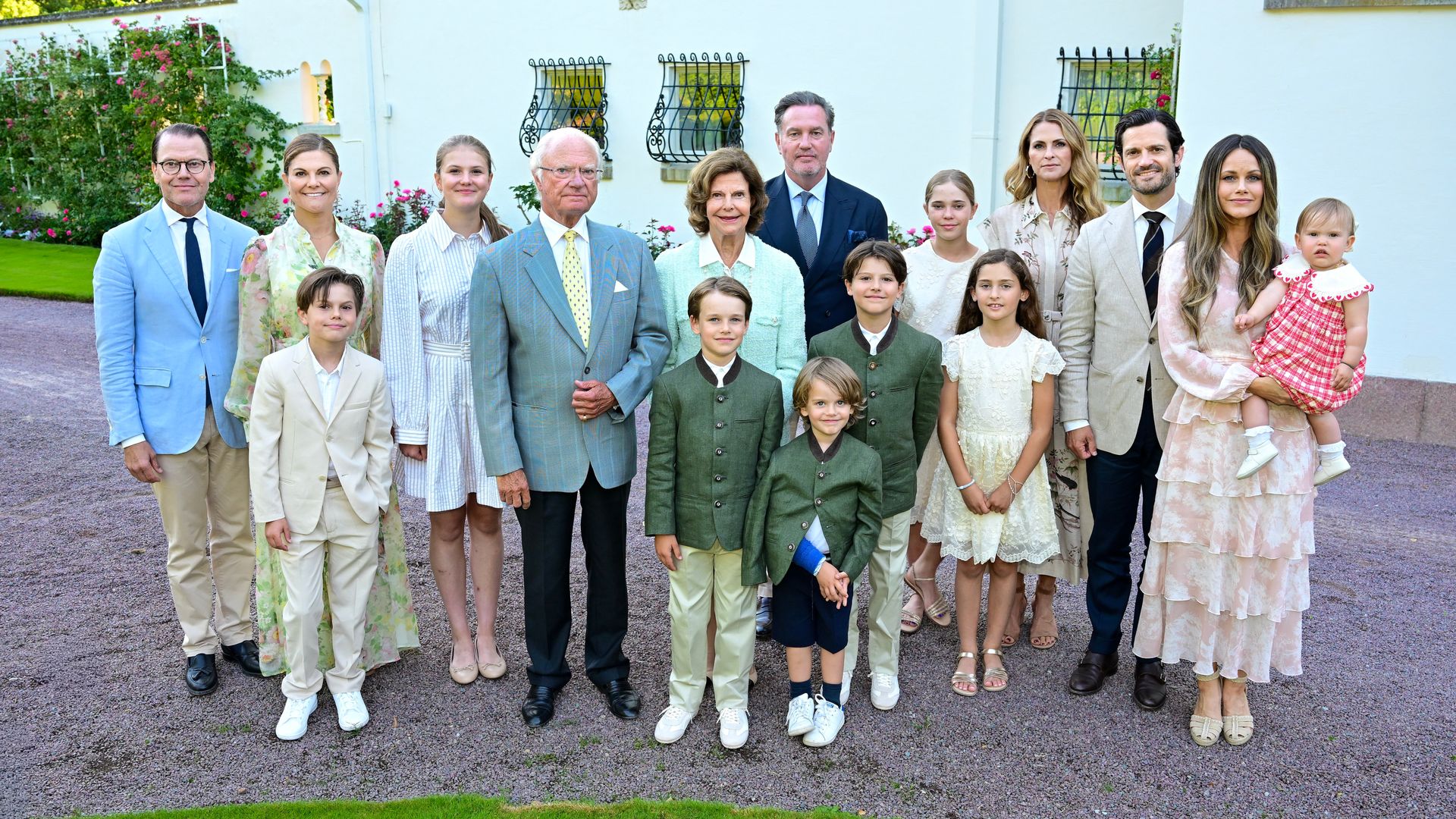 La Familia Real Sueca casi al completo