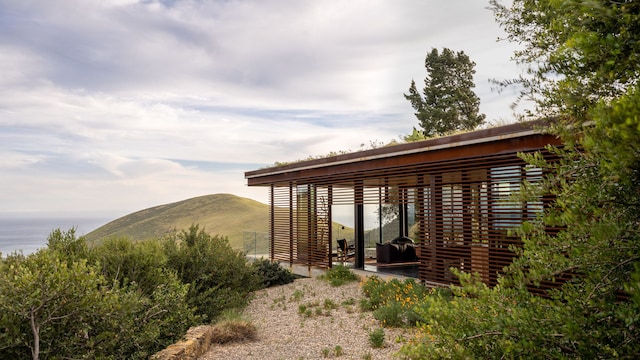 Una casa sostenible y pasiva que se integra en el paisaje
