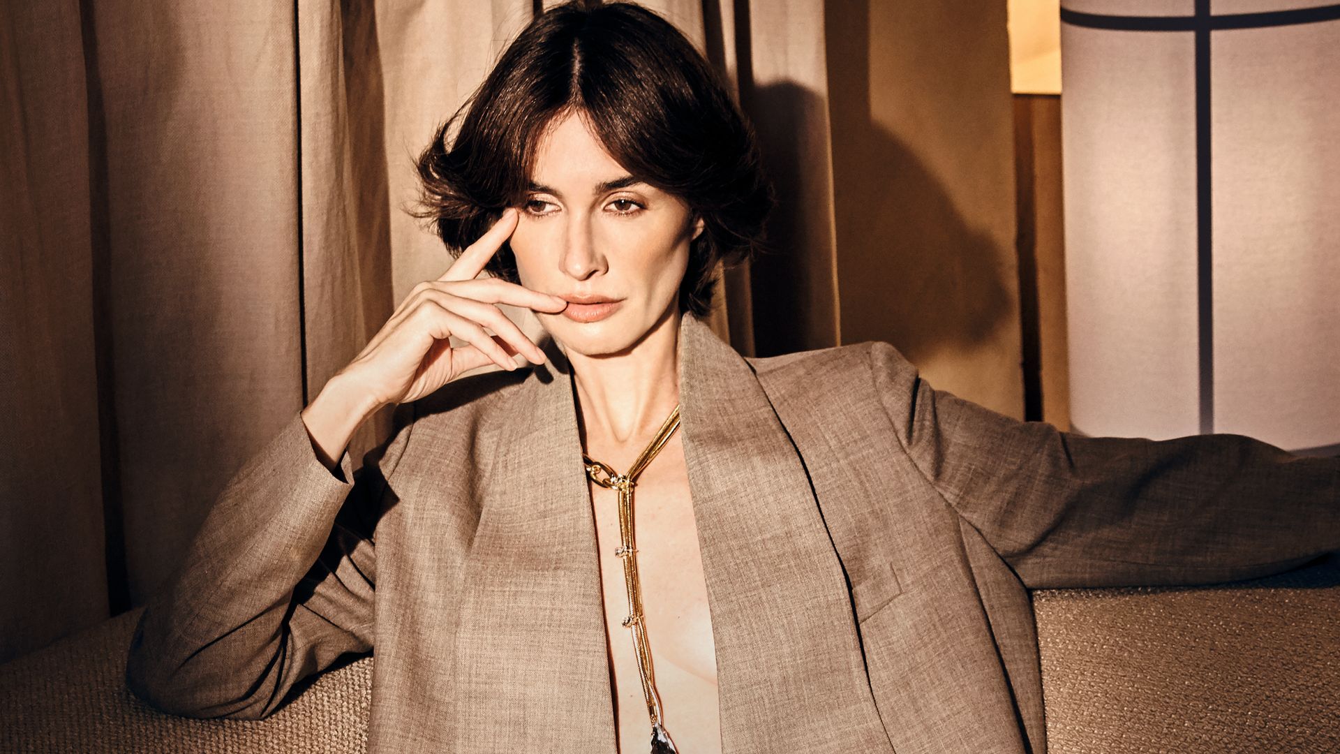 Paz Vega posando para ¡HOLA!