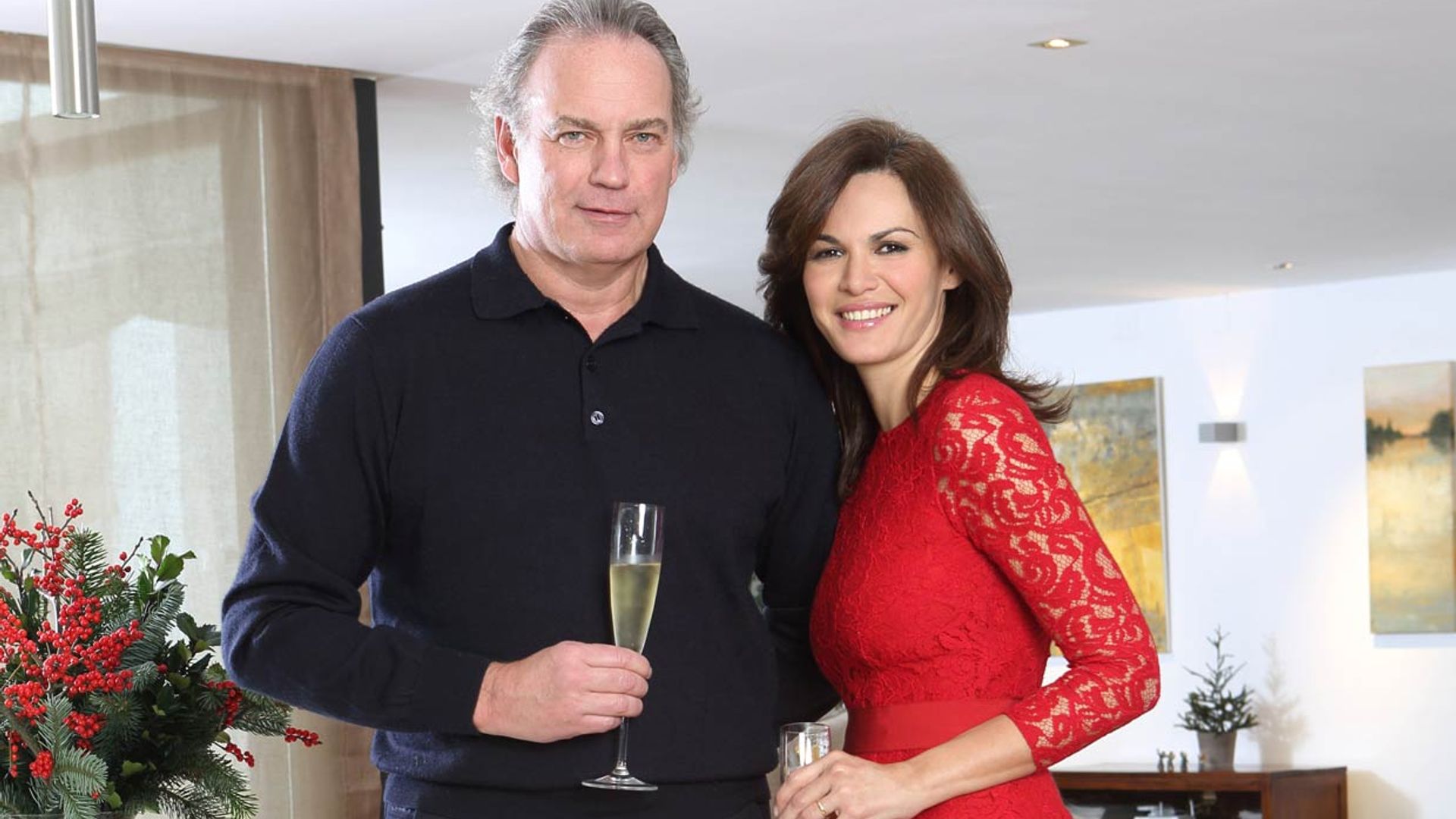 El reencuentro de Bertín Osborne y Fabiola Martínez en Navidad