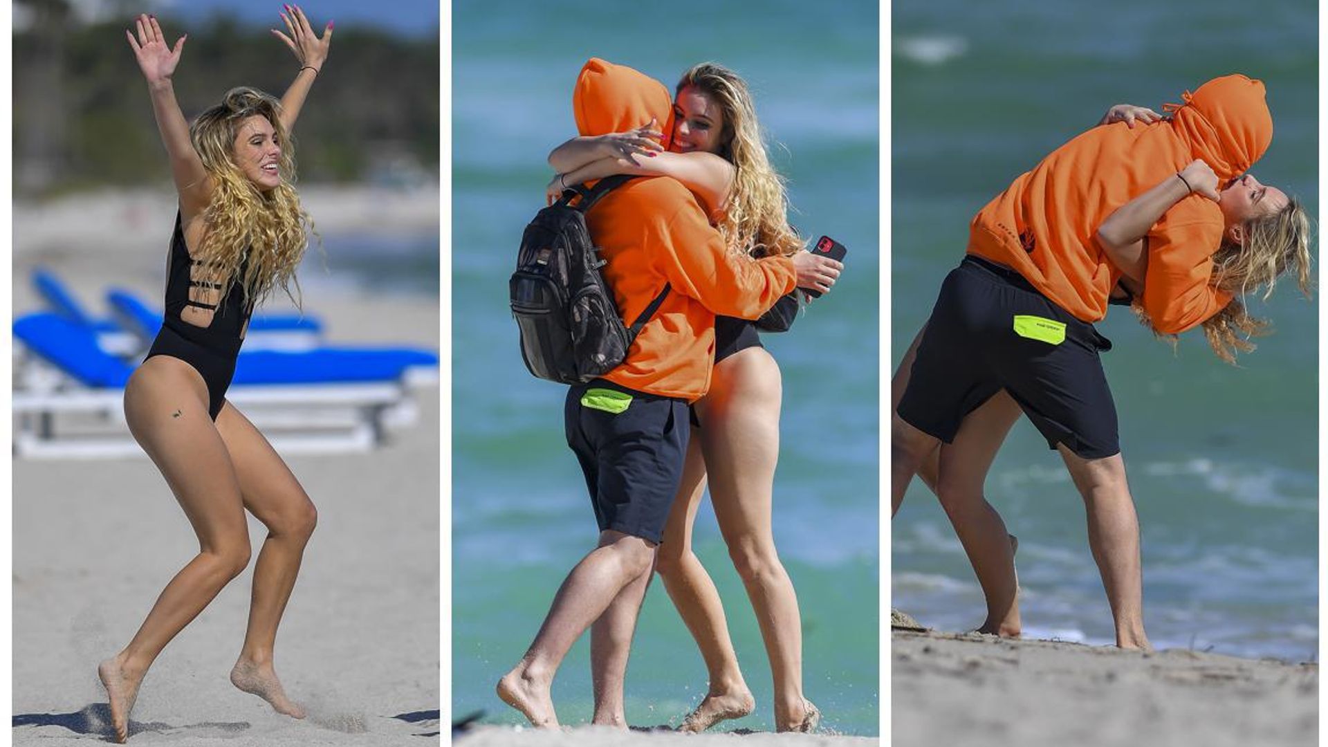 Lele Pons y Guaynaa, juntos en la playa entre risas y jugueteos