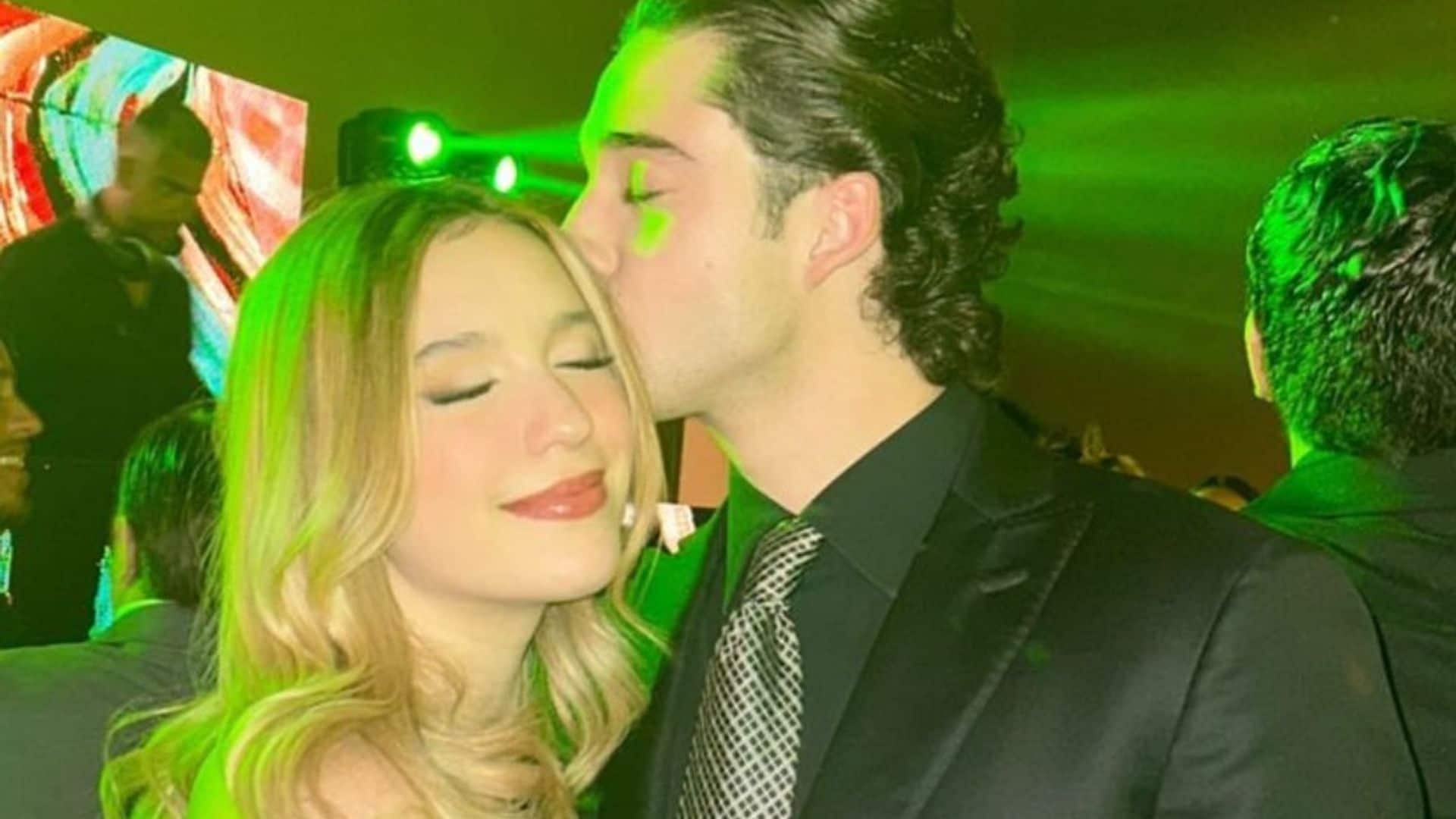 La romántica cita de Mía Rubín y Tarik Othón en una boda