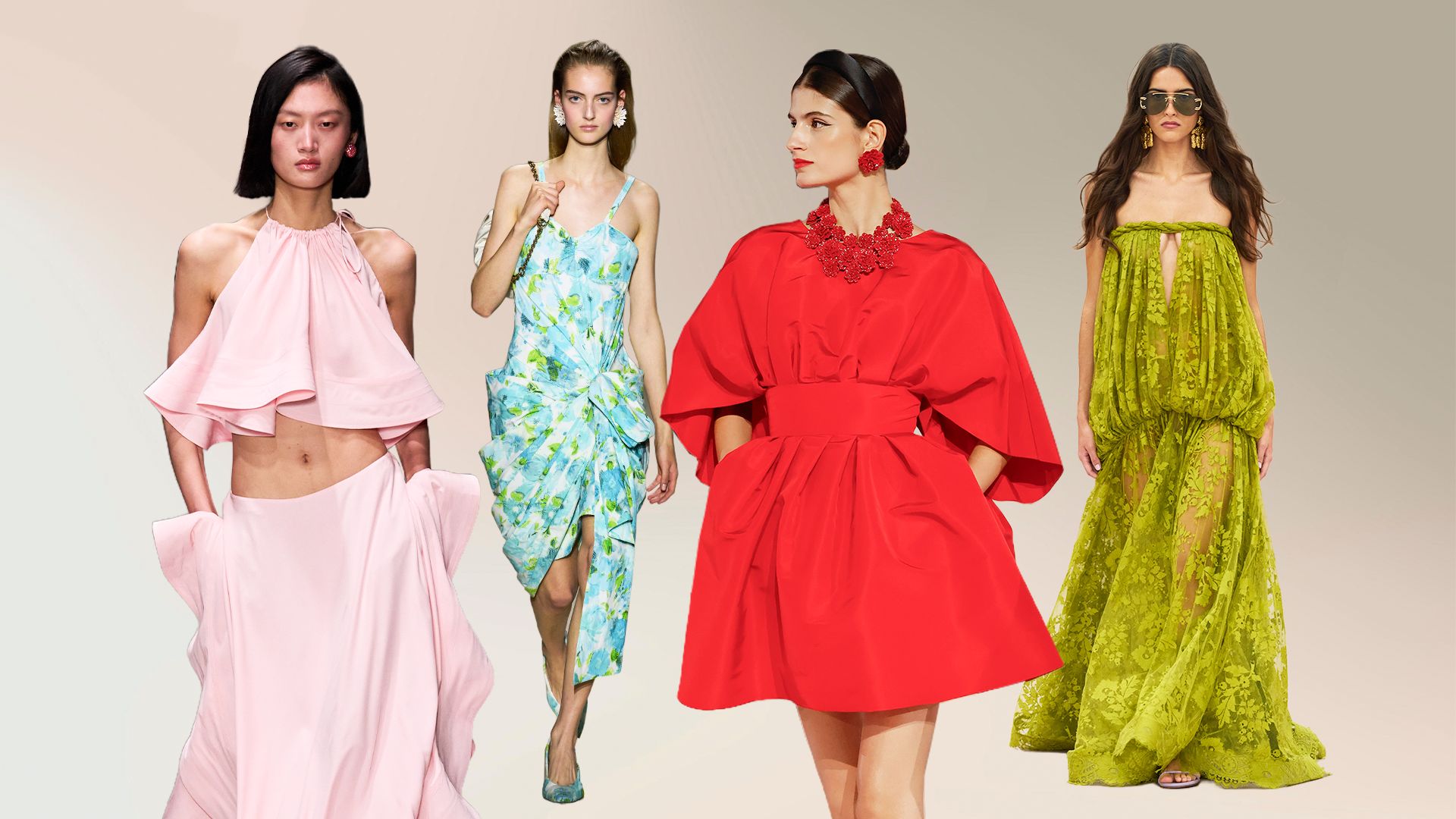 Los 8 colores clave vistos en las pasarelas que ya están llevando las expertas en moda