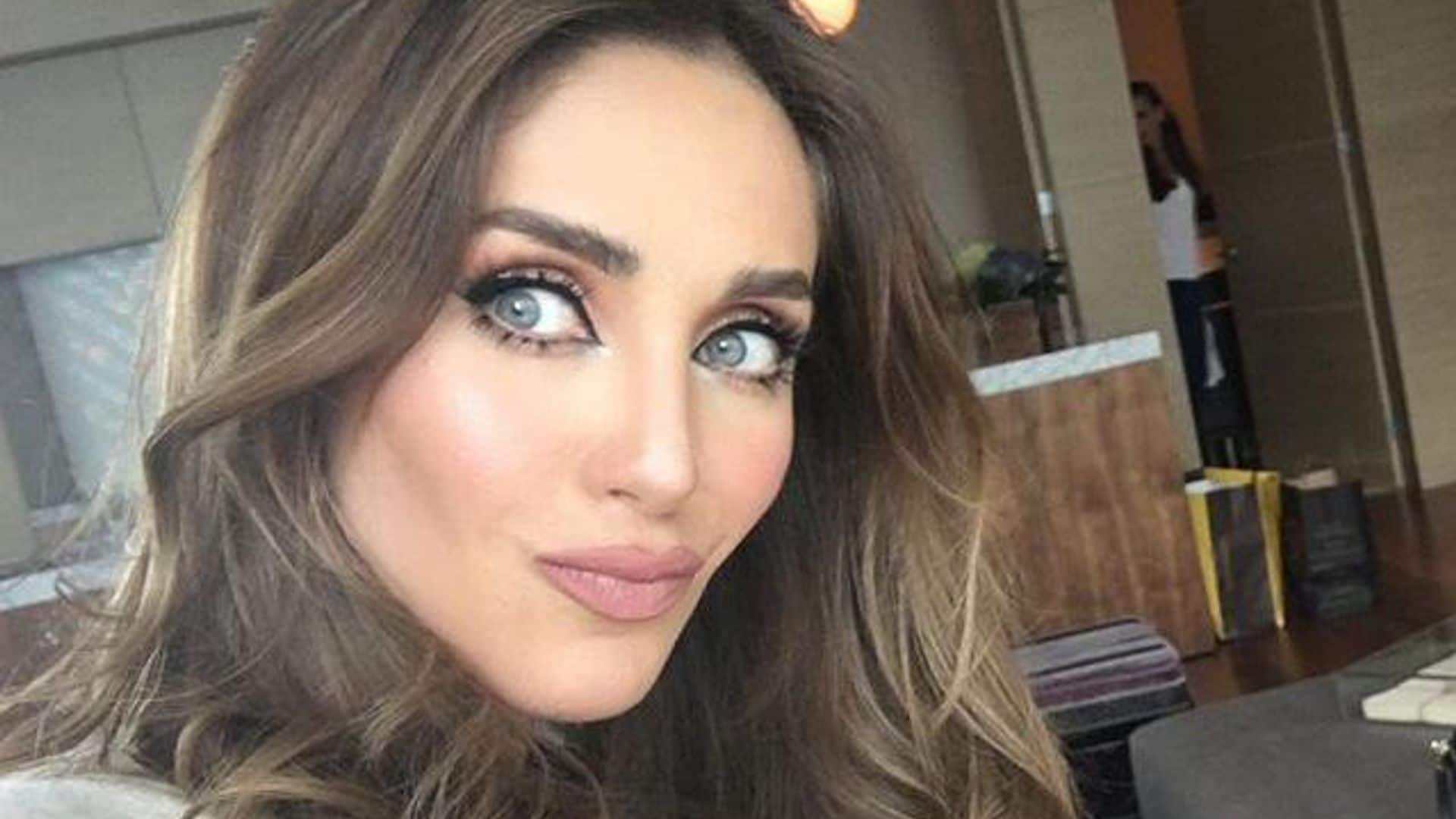 Anahí sorprende con su abdomen de acero a tres meses de tener a su segundo bebé