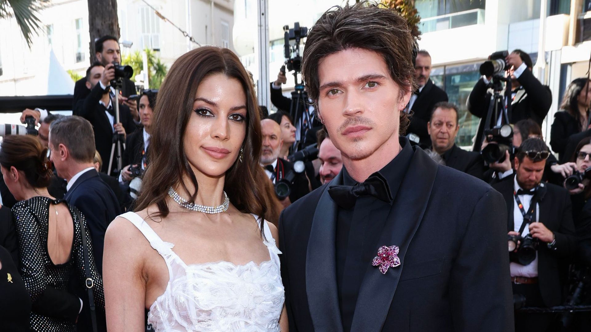 Will Peltz y Kenya Kinski-Jones